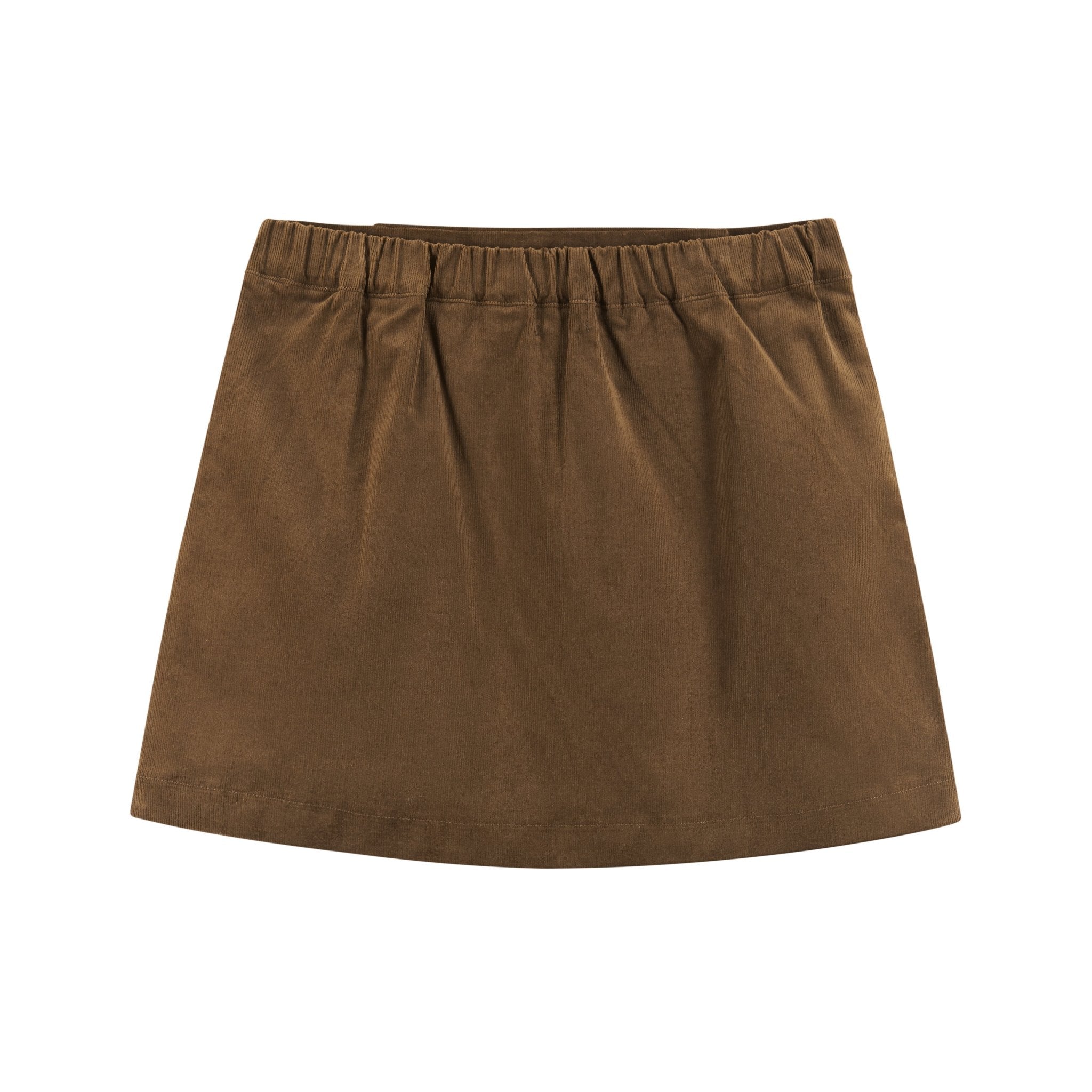 Kids (7-16) Wrap Corduroy Skirt | Camel