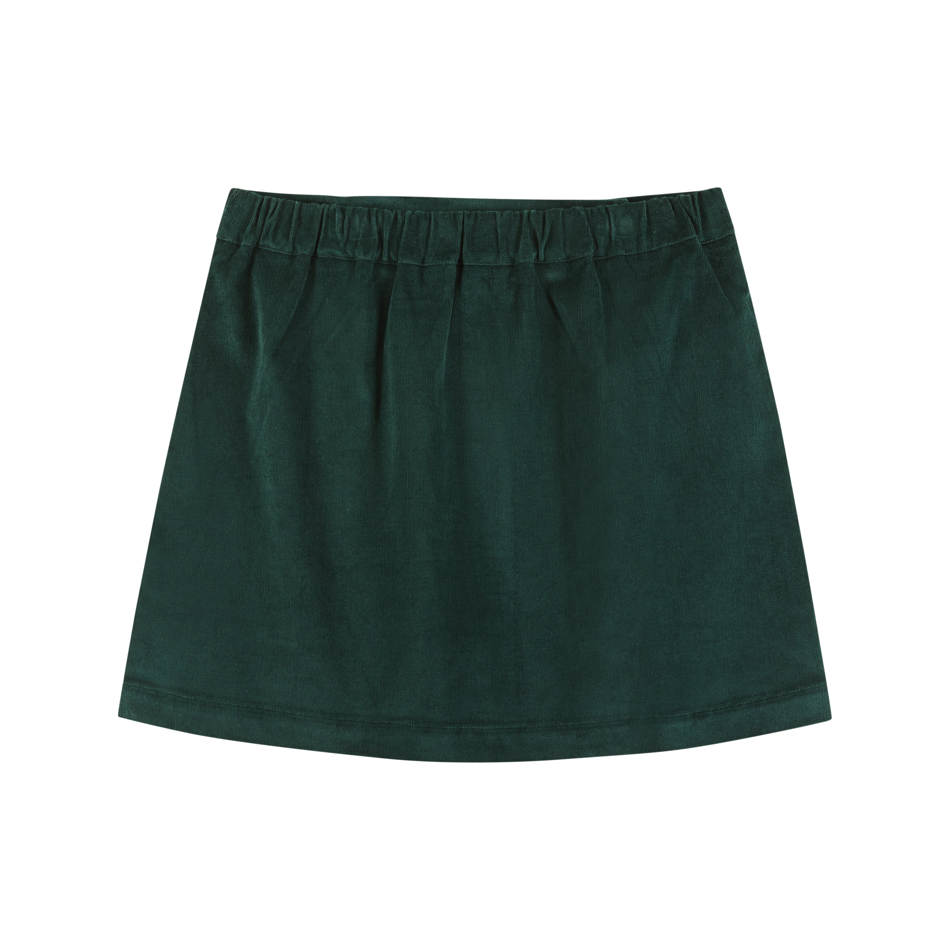 Kids (7-16) Wrap Corduroy Skirt | Hunter Green