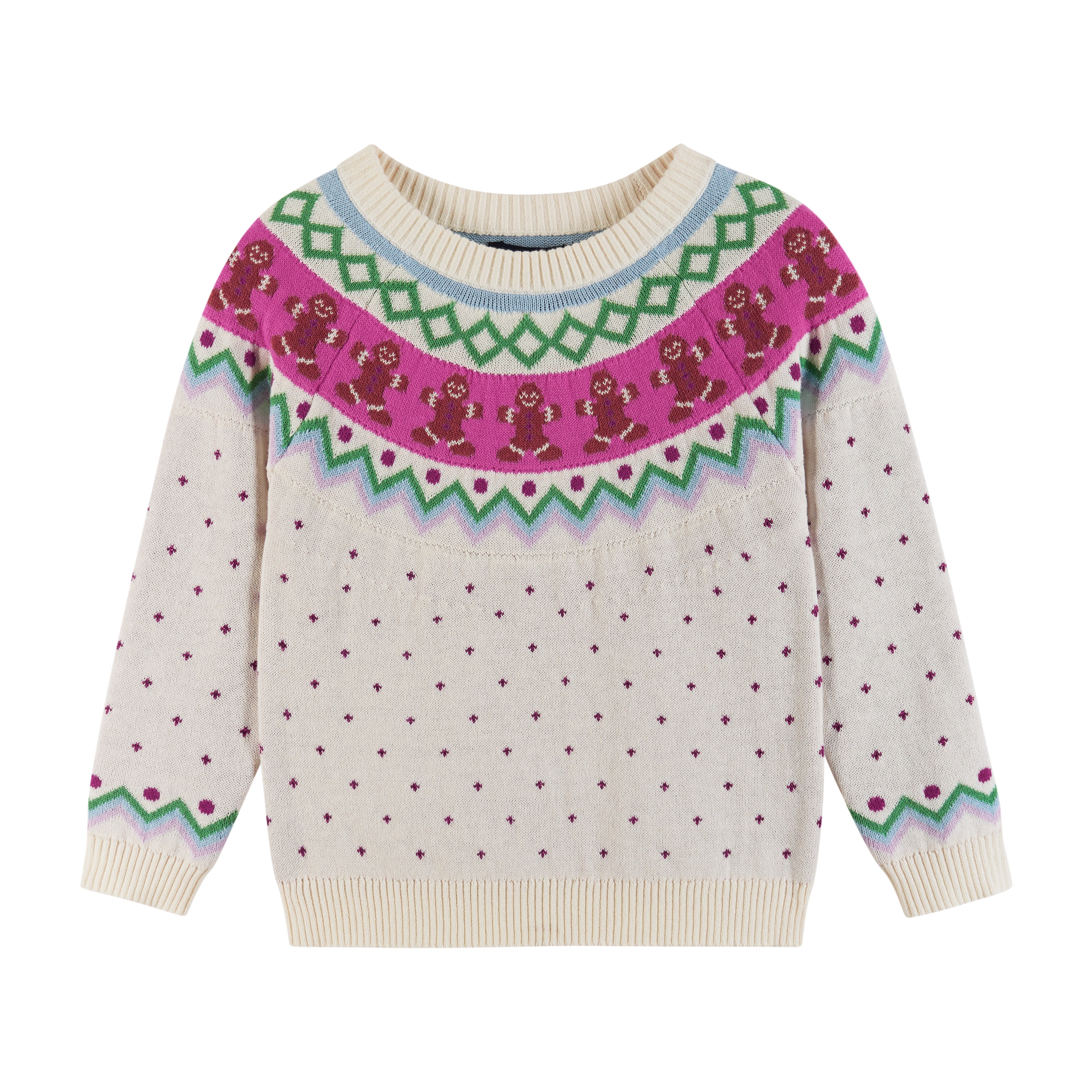 Kids Fair Isle Sweater & Jegging Set | Gingerbread