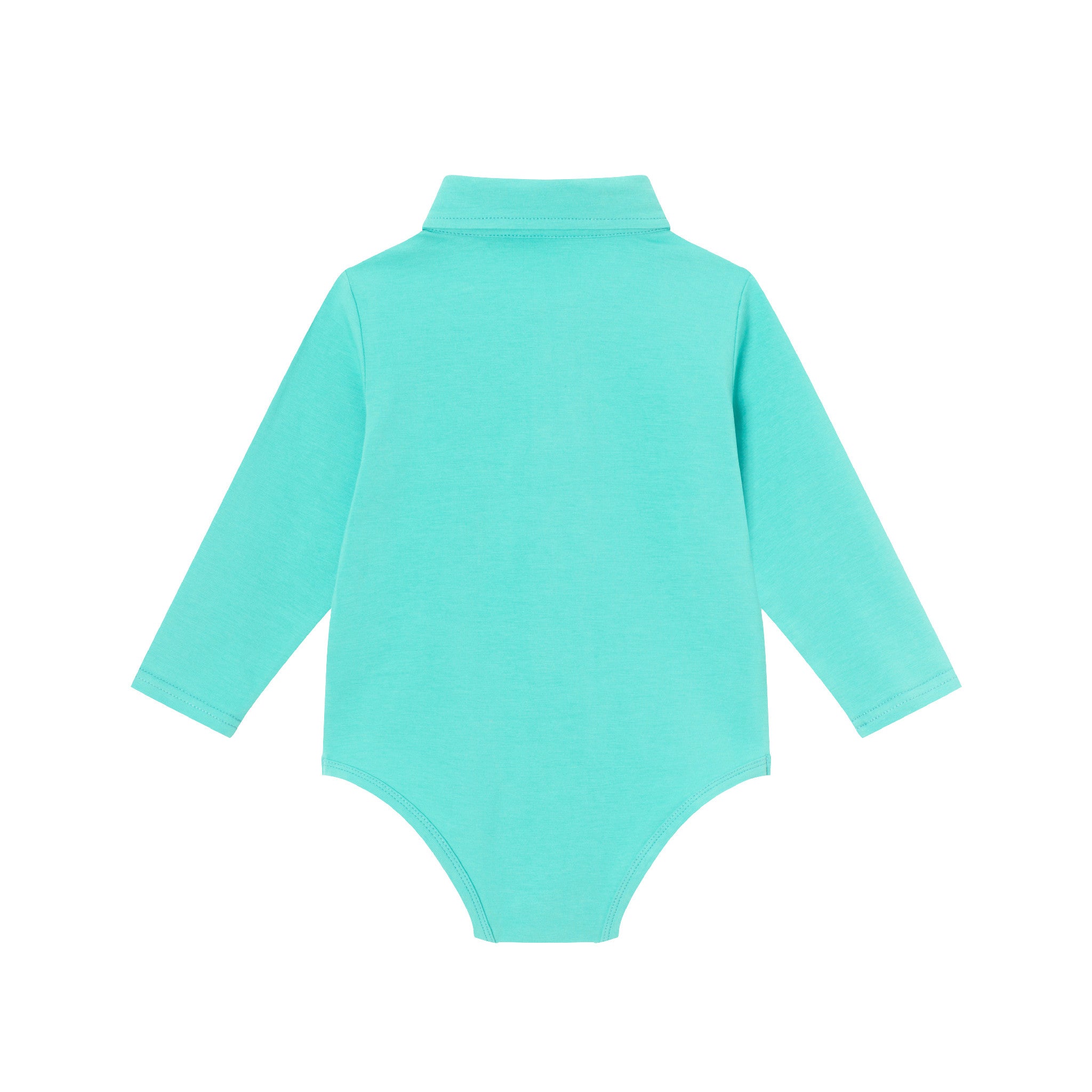 Infant Suspender Shirtzie® & Pique Pant Set | Teal