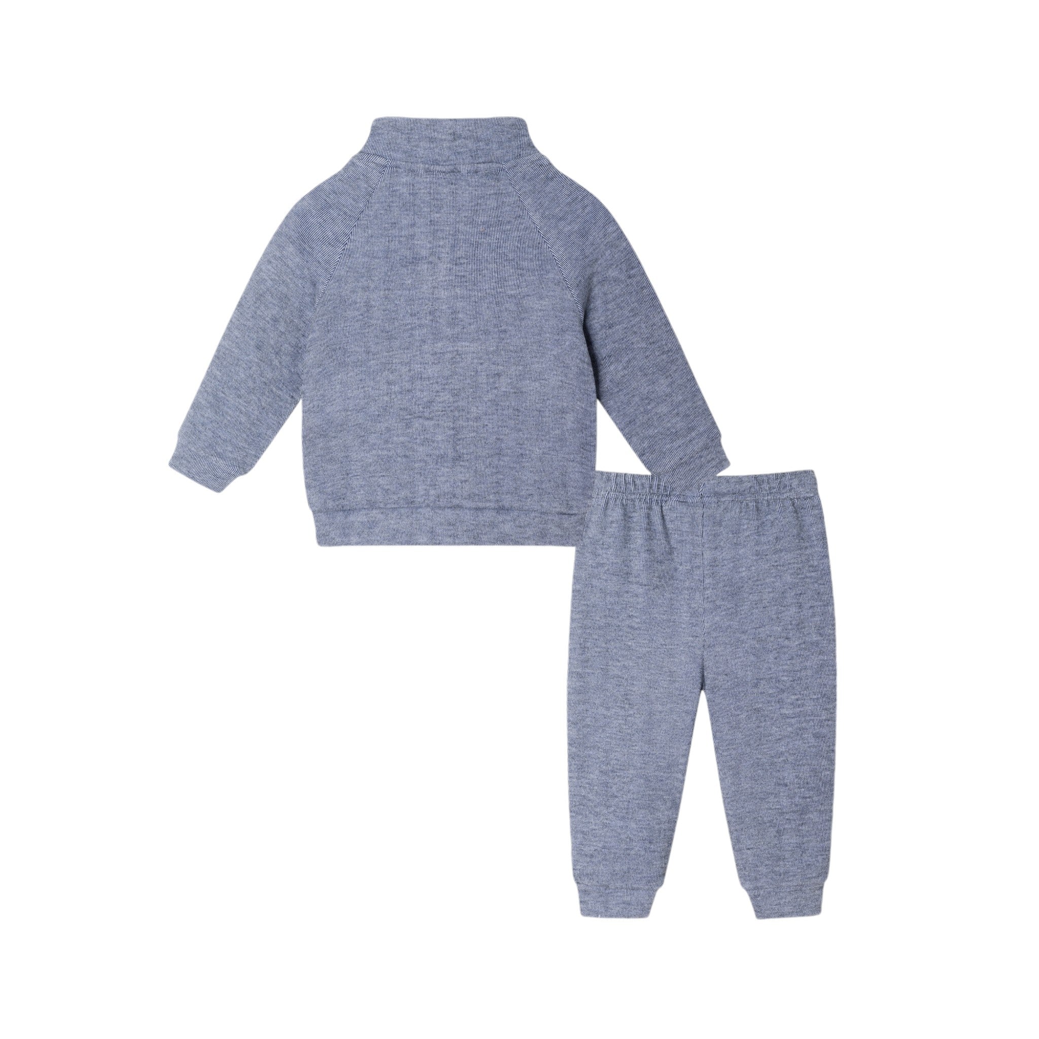 Infant Stretch Cord Sweatshirt & Pant Set | Navy Green