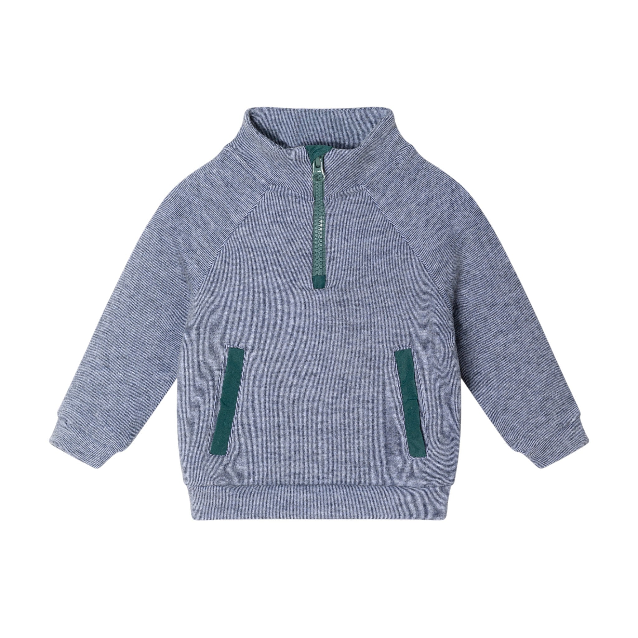 Infant Stretch Cord Sweatshirt & Pant Set | Navy Green