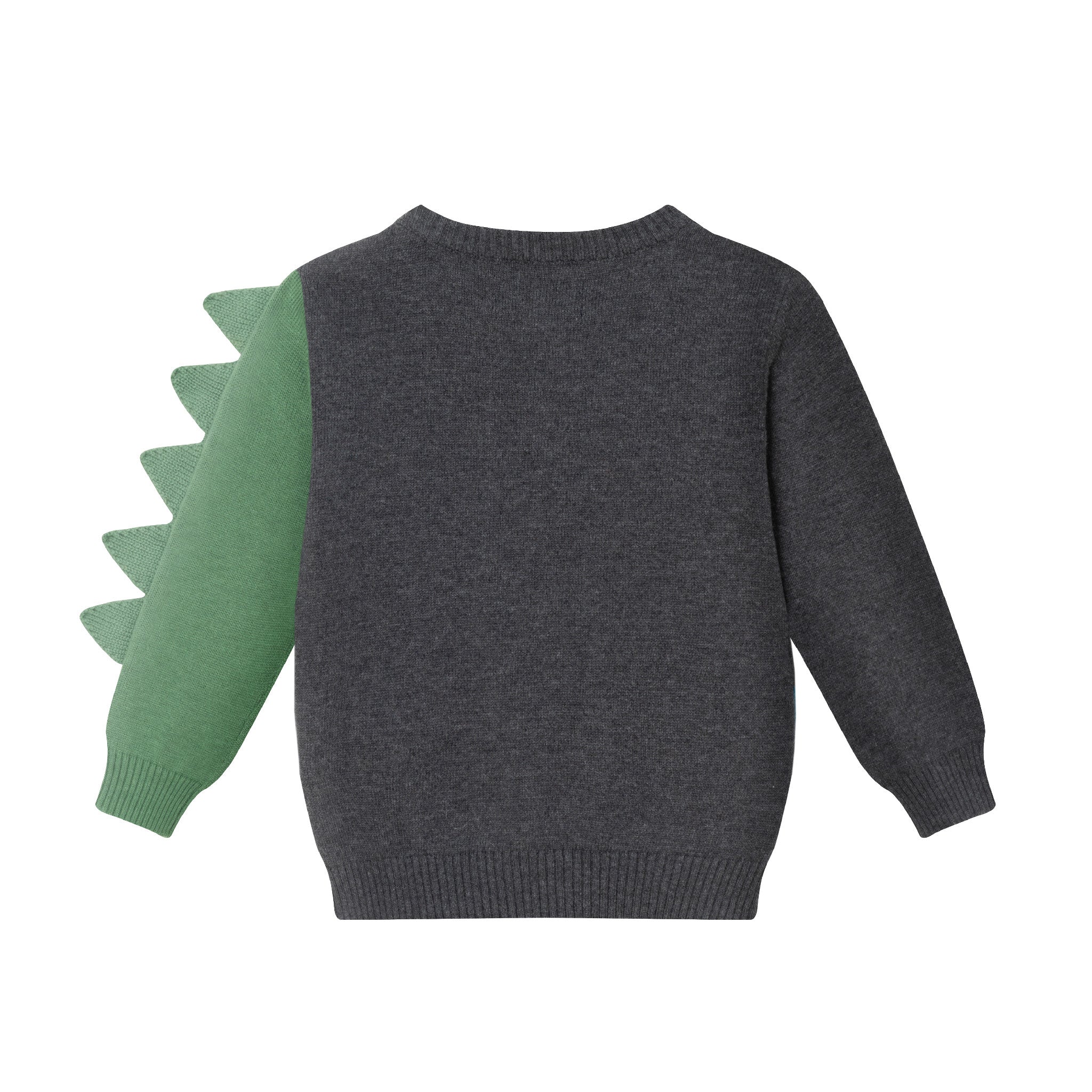 Infant Sweater Set | Charcoal Dino