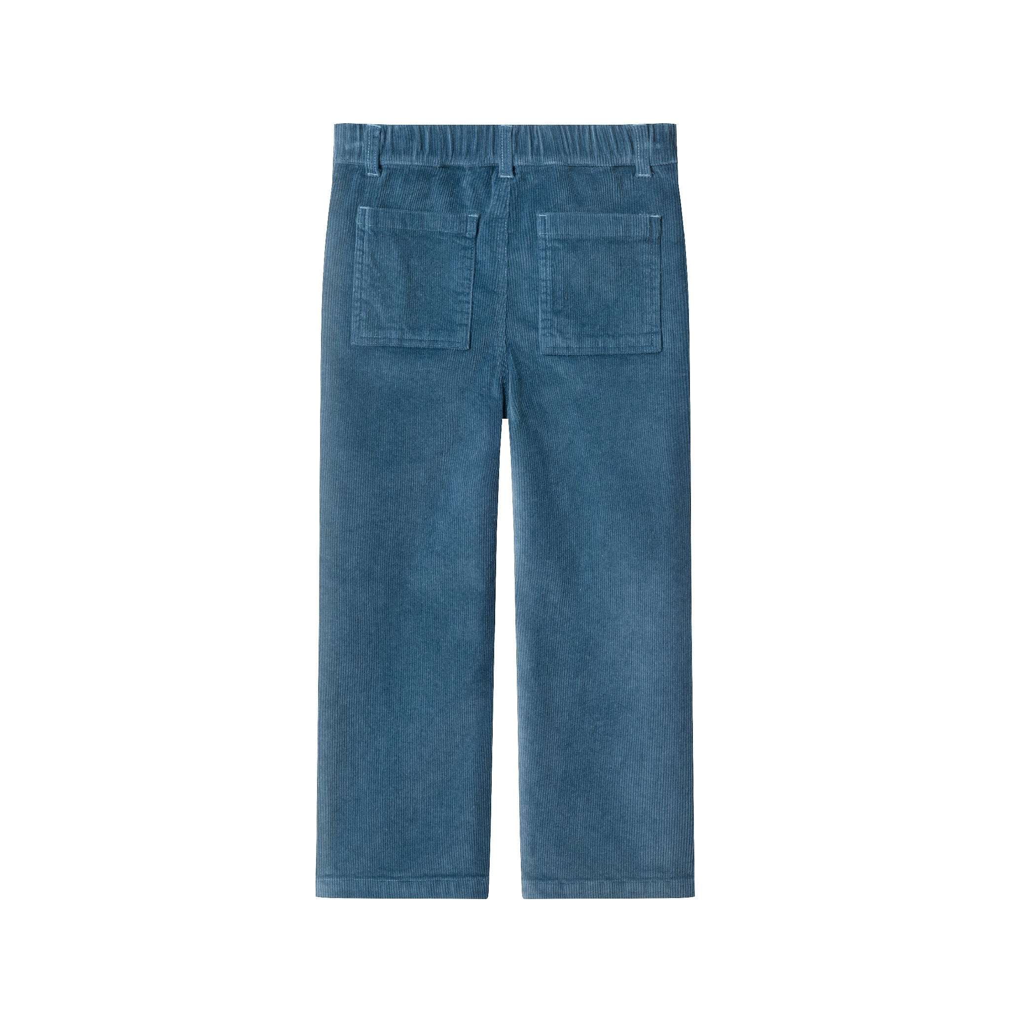 Kids Wide Leg Corduroy Pants | Blue