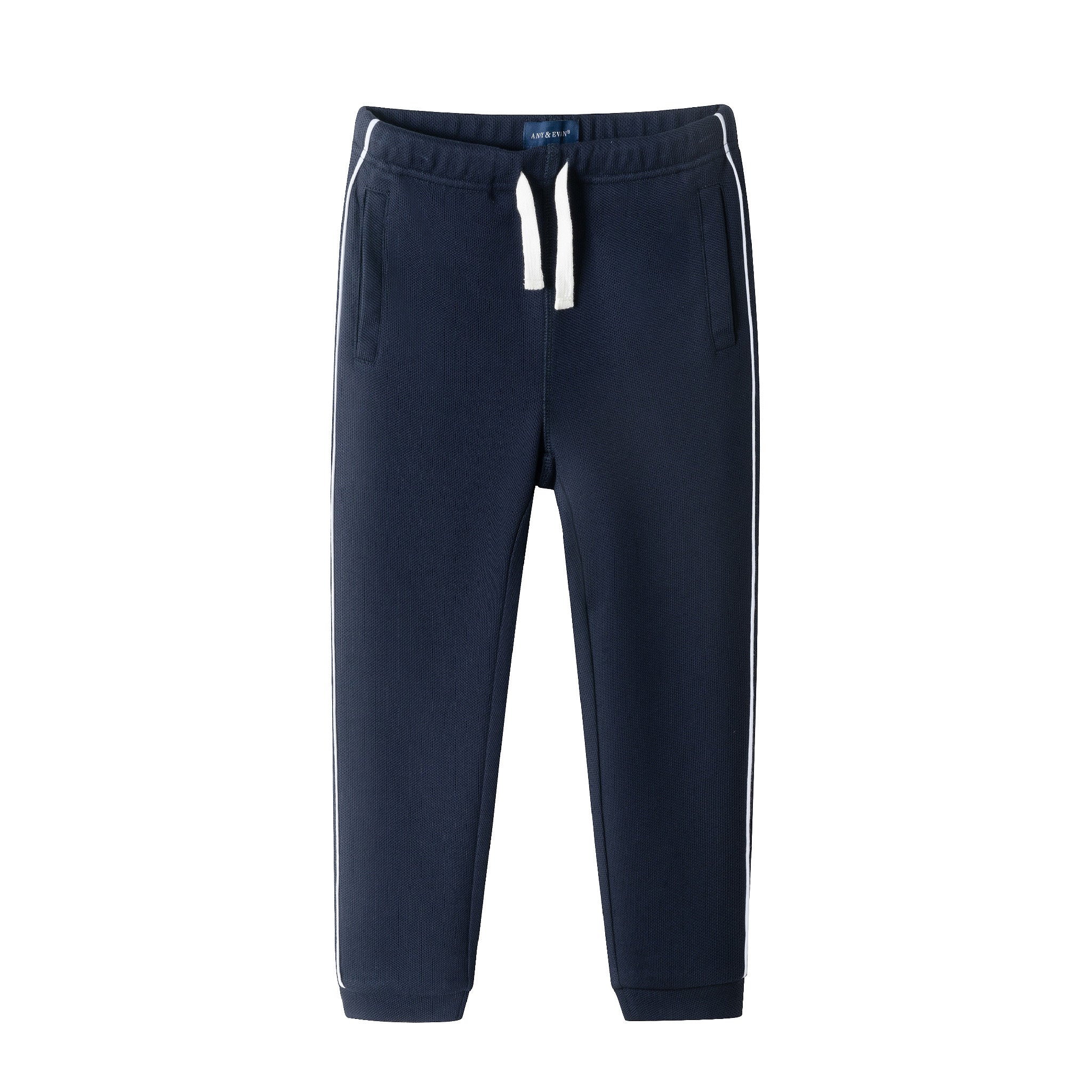 Kids Knit Denim Jogger | Navy
