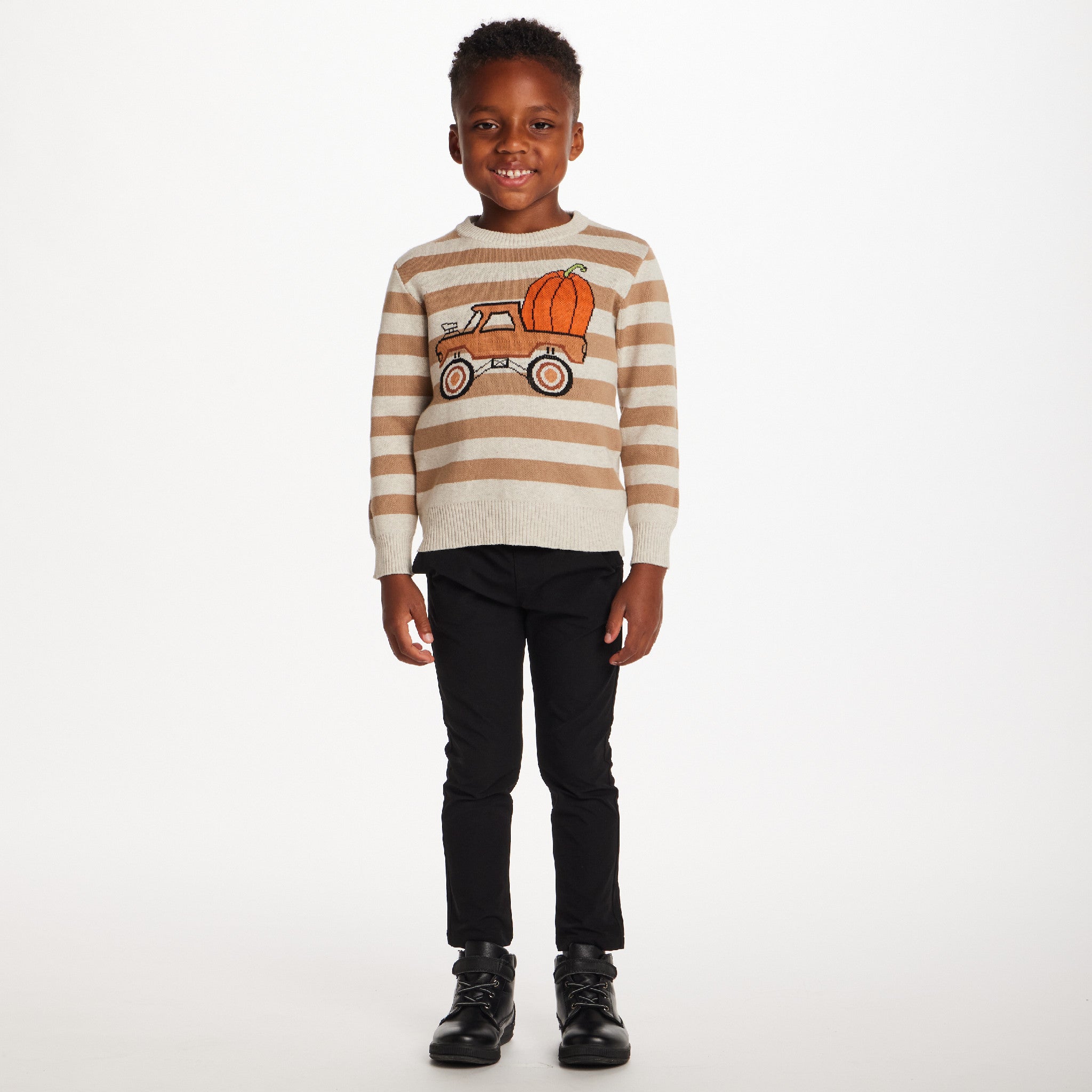 Kids Graphic Sweater | Monster Truck
