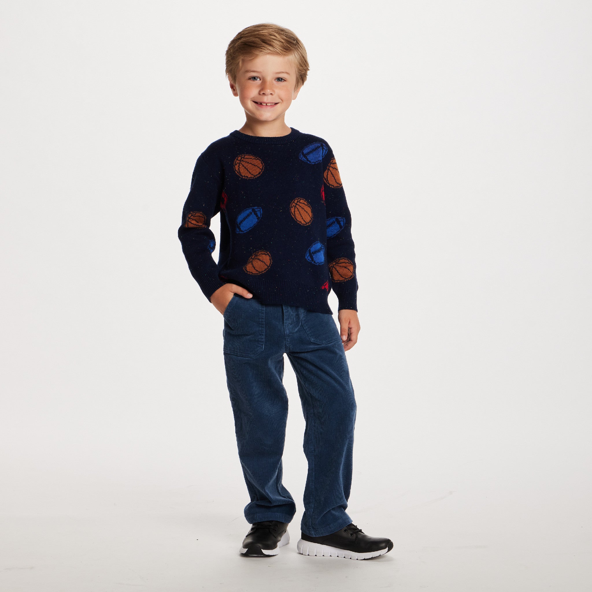 Kids Sweater | Navy Sports