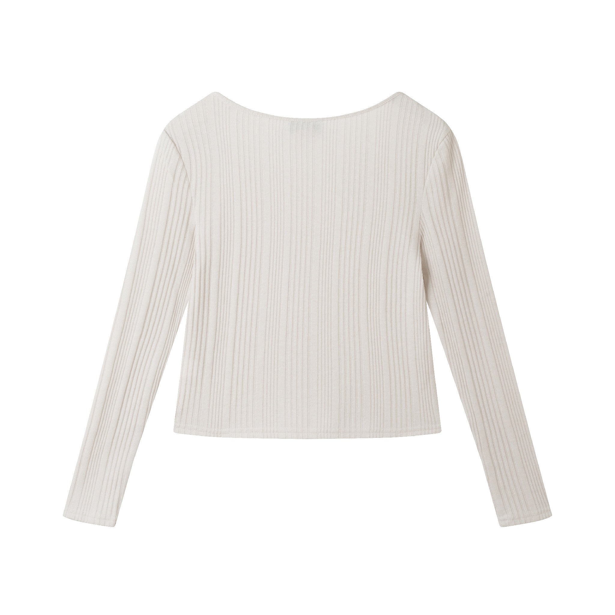 Big Kids Ribbed Top & Houndstooth Skirt Set | Ivory & Pink