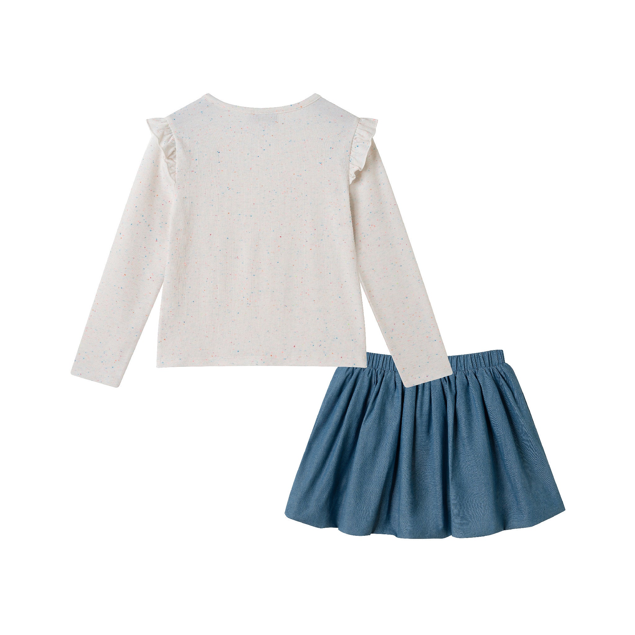 Kids Graphic Tee & Bubble Skirt Set | Best Friends