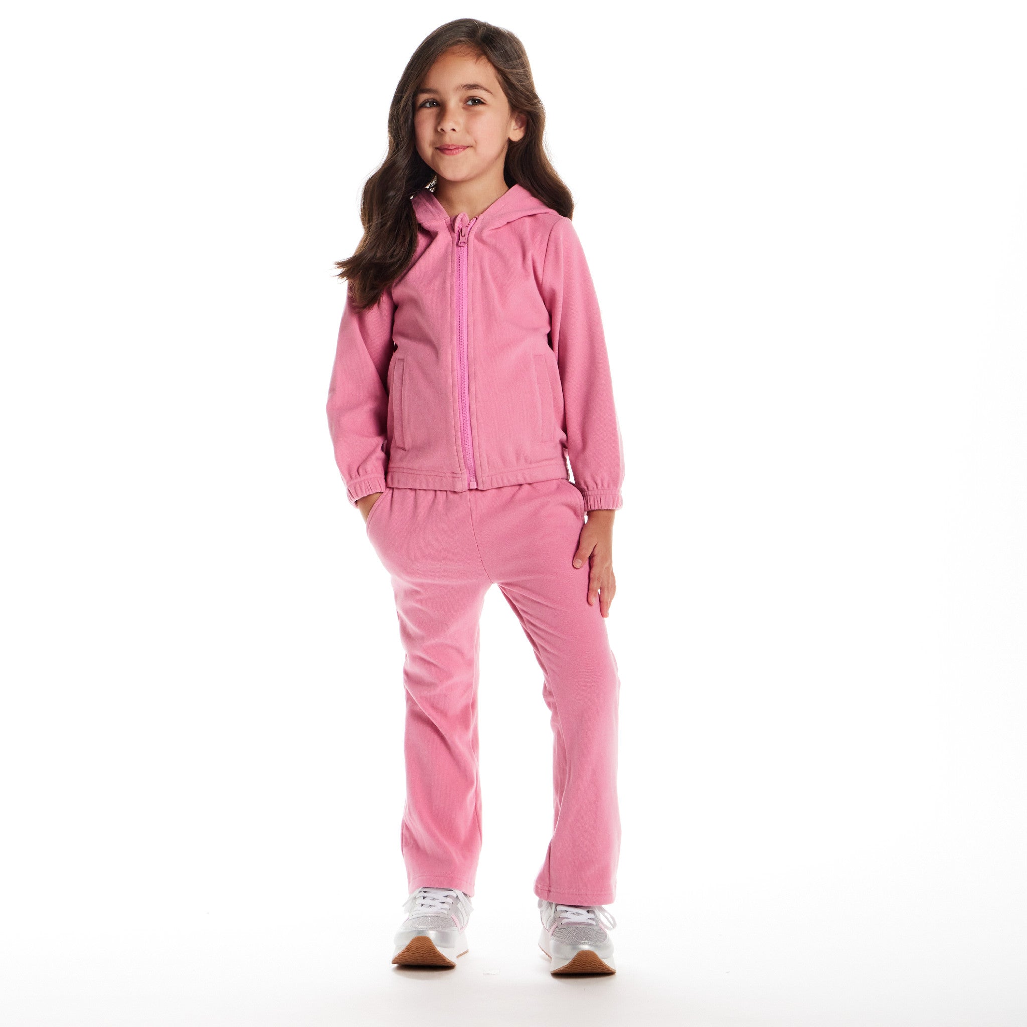 Kids Comfy Hoodie Set | Pink