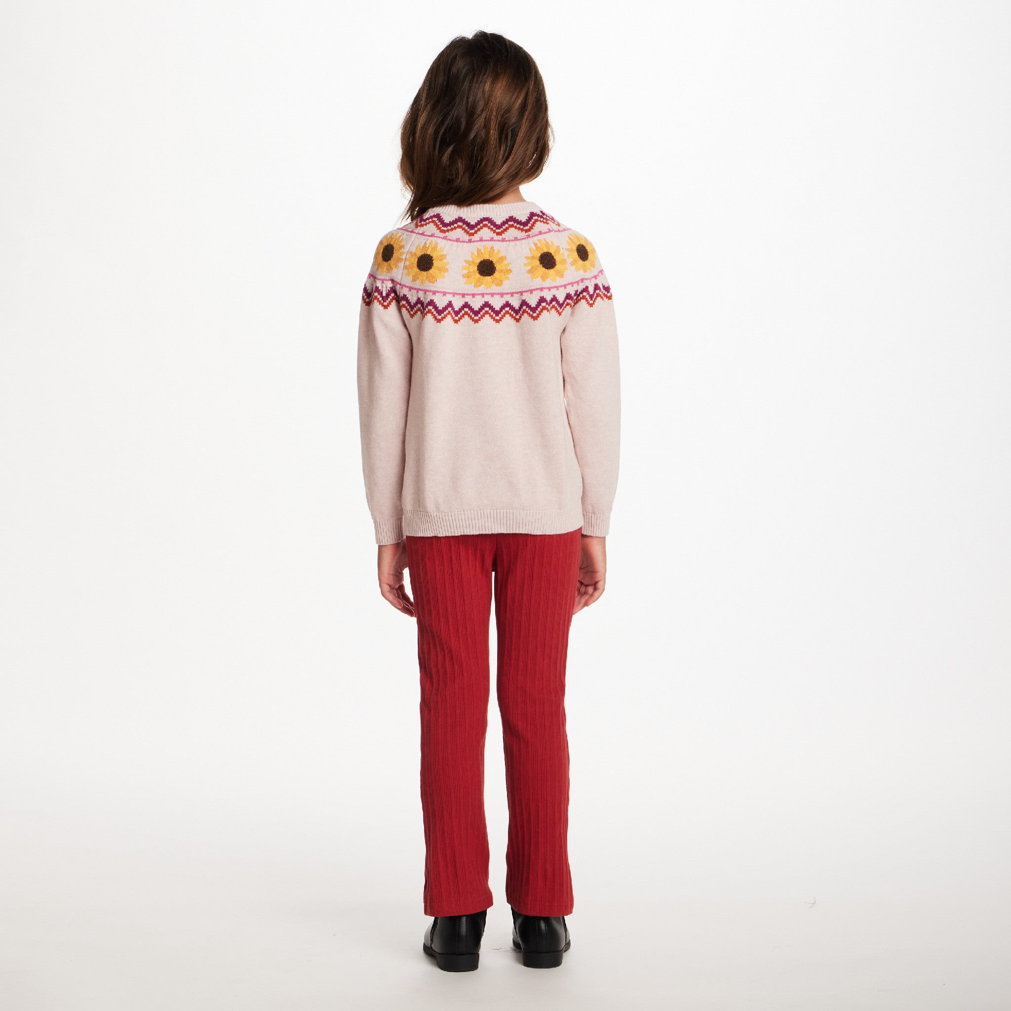 Kids Sweater & Flare Legging Set | Sunflowers