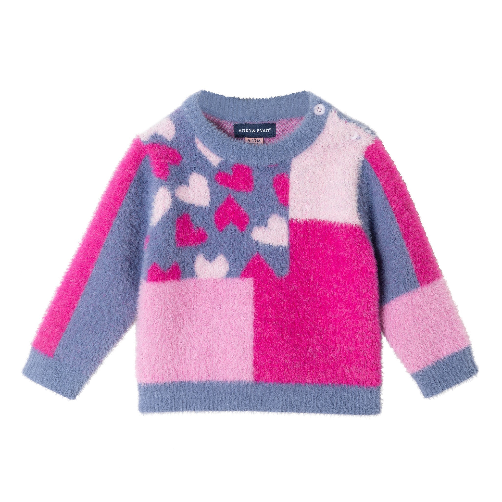 Infant Sweater & Legging Set | Pink Hearts