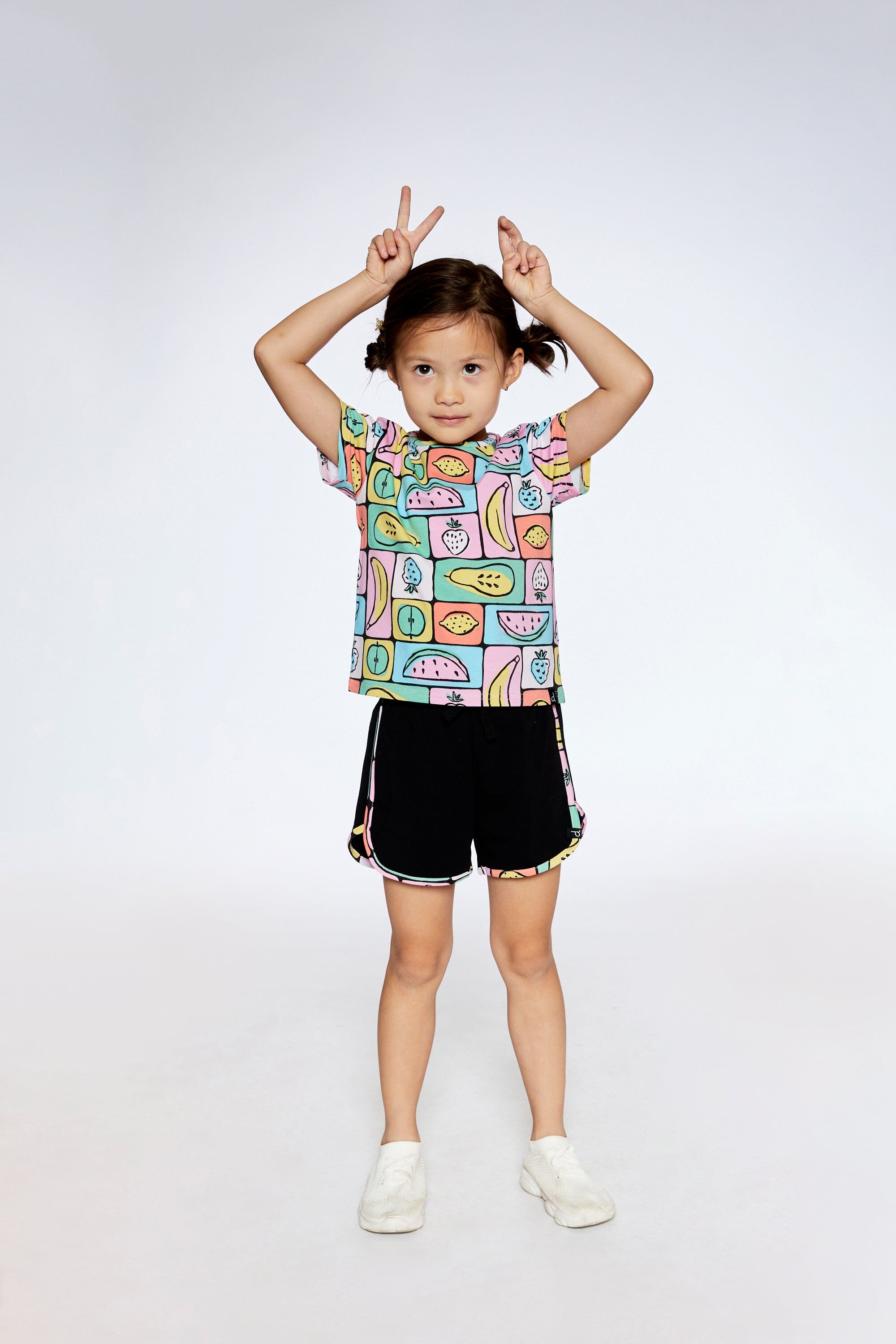 Organic Cotton Jersey Short Black