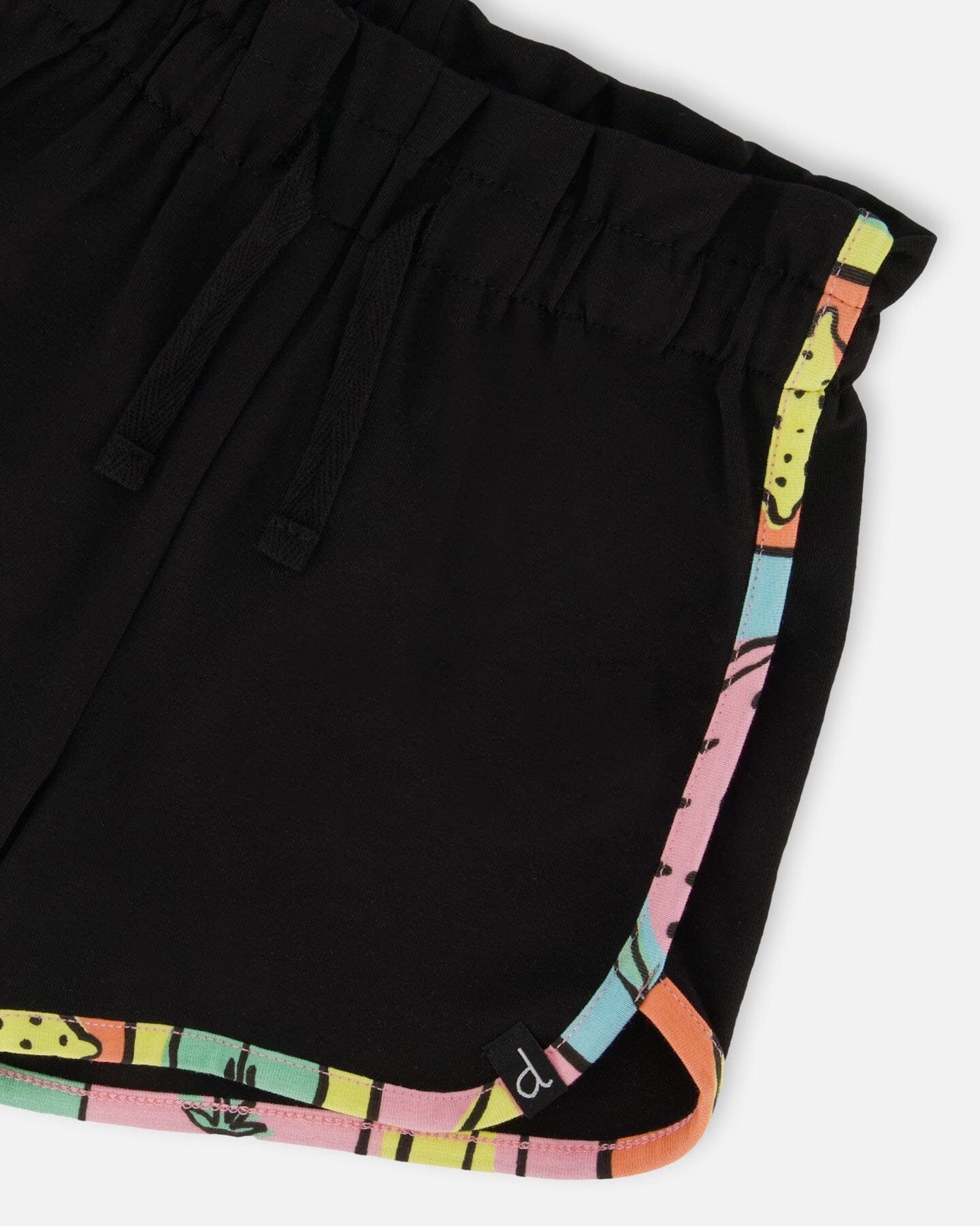 Organic Cotton Jersey Short Black