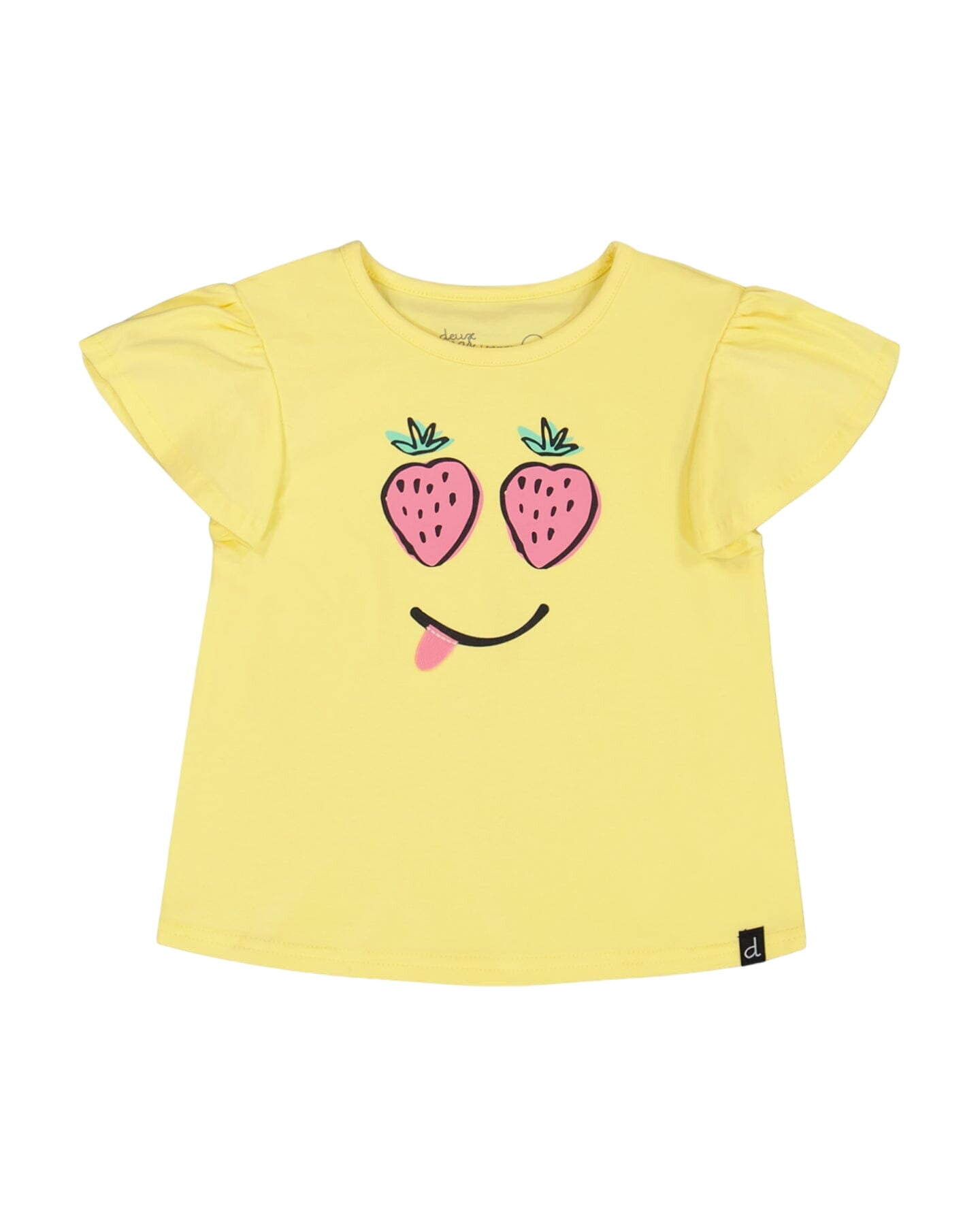 Organic Cotton Jersey Top Popcorn Yellow