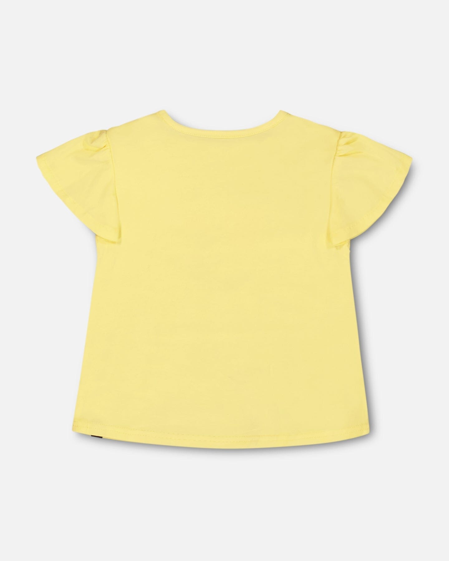 Organic Cotton Jersey Top Popcorn Yellow