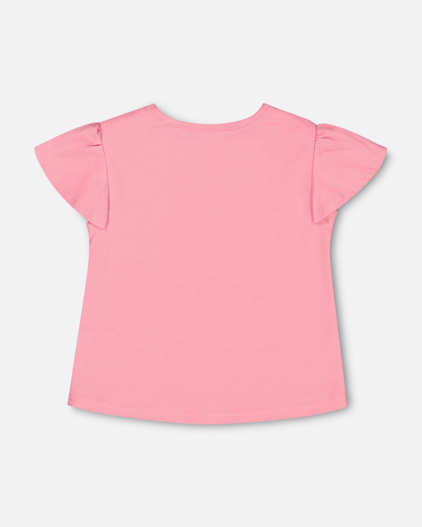 Organic Cotton Jersey Top Bubble Gum Pink