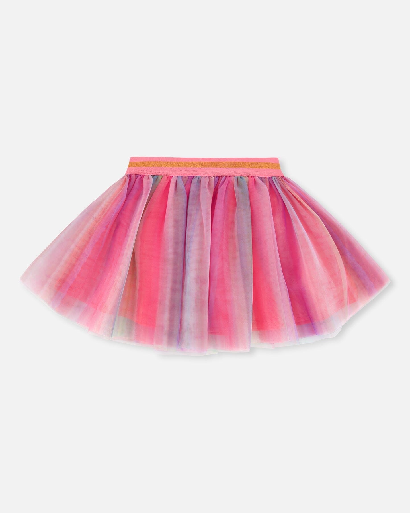 Tulle Skirt Rainbow Stripe