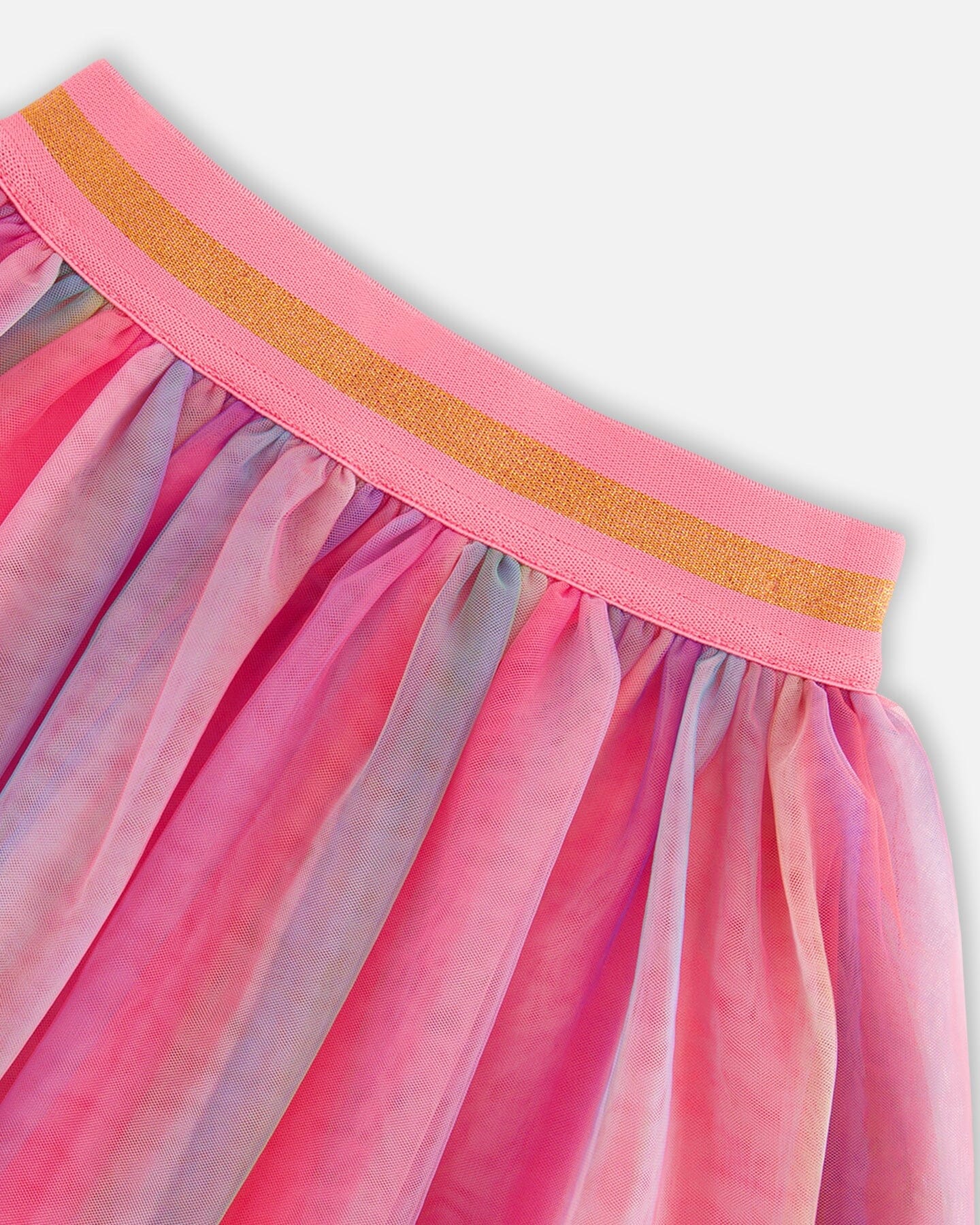 Tulle Skirt Rainbow Stripe