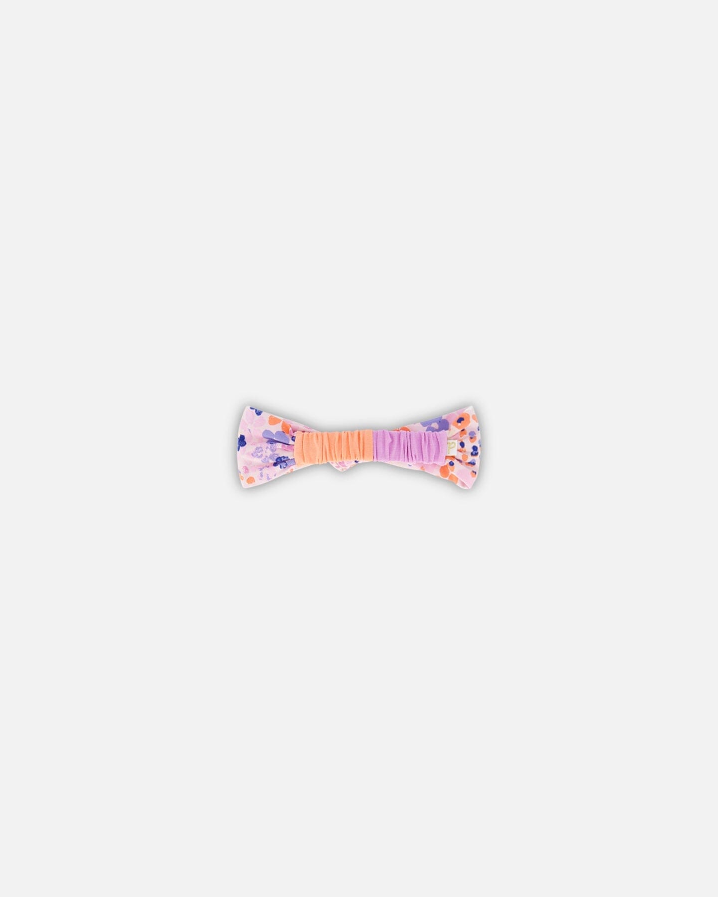 Organic Cotton Headband Lavender Printed Fields Flowers