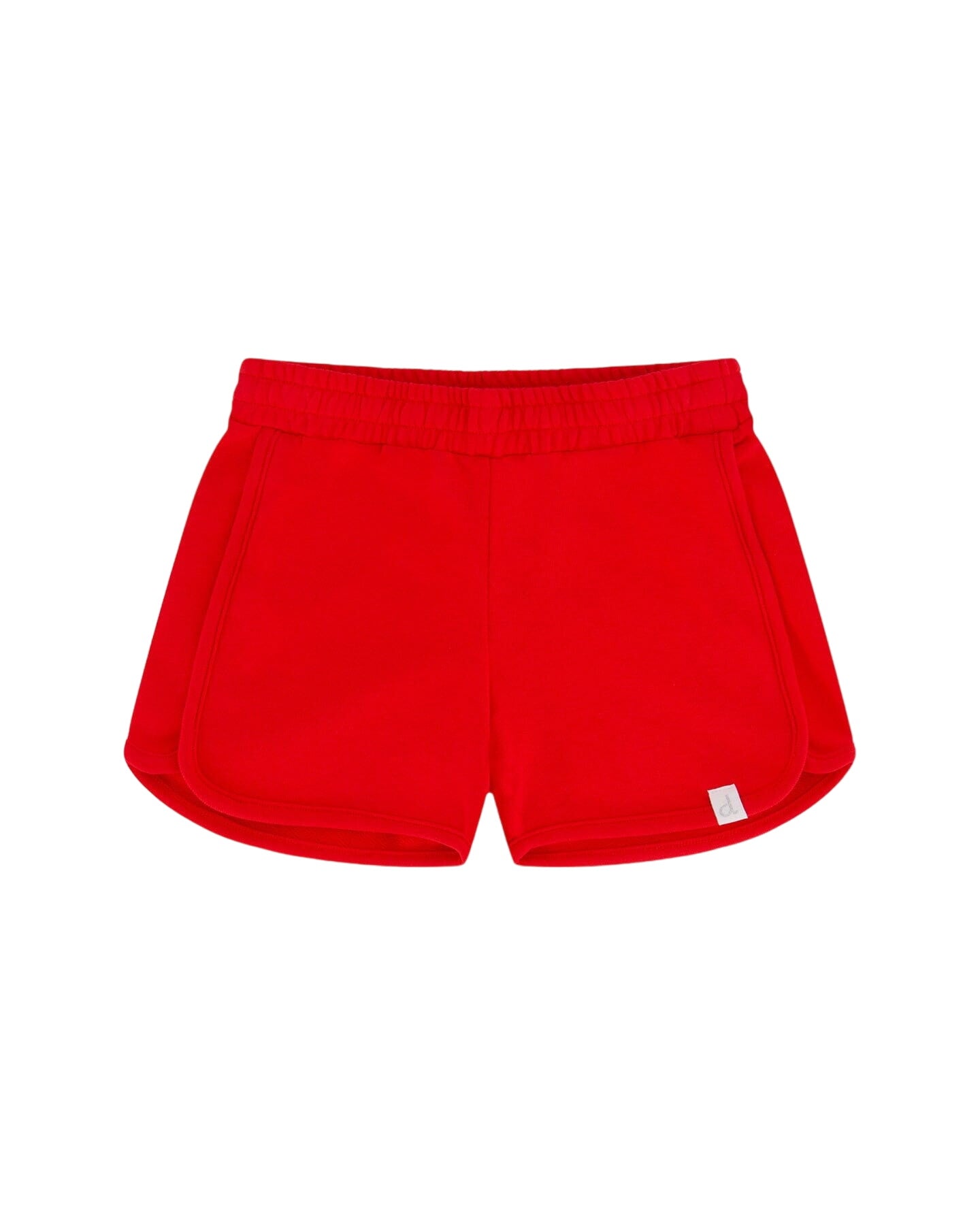 French Terry Short True Red