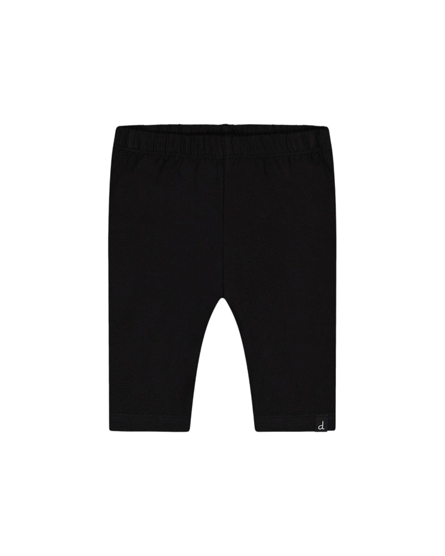 Organic Cotton Biker Short Black