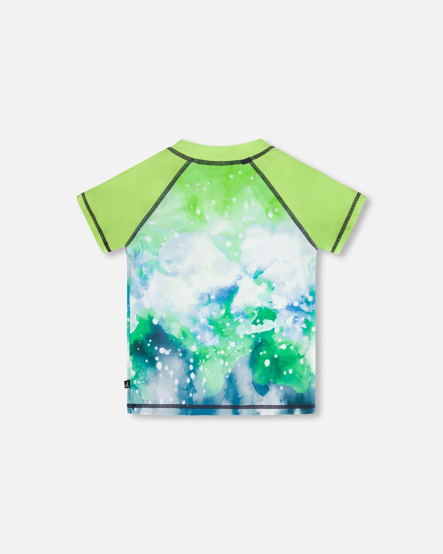 Short Sleeve Rashguard Green Glow