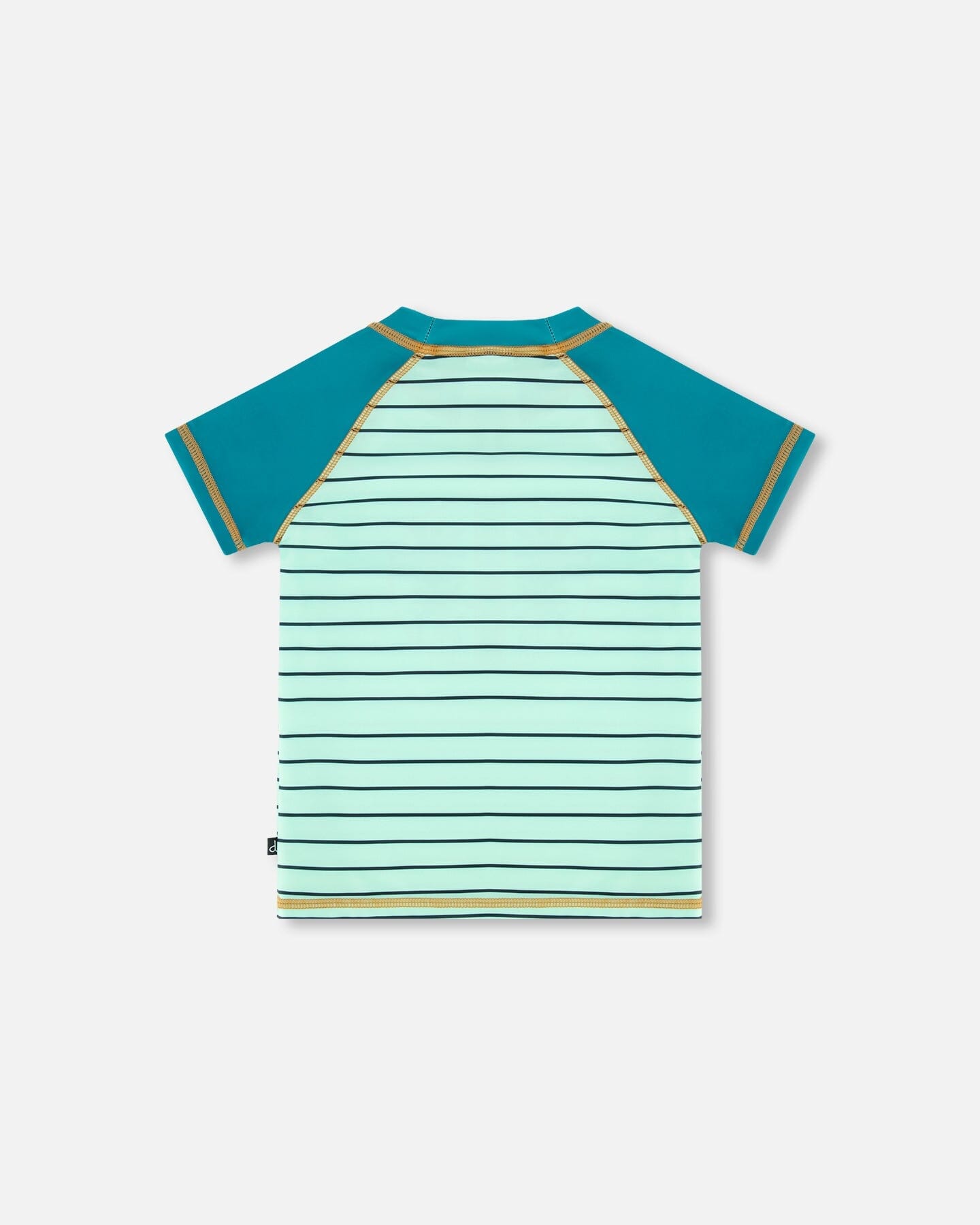 Short Sleeve Rashguard Stripe Green