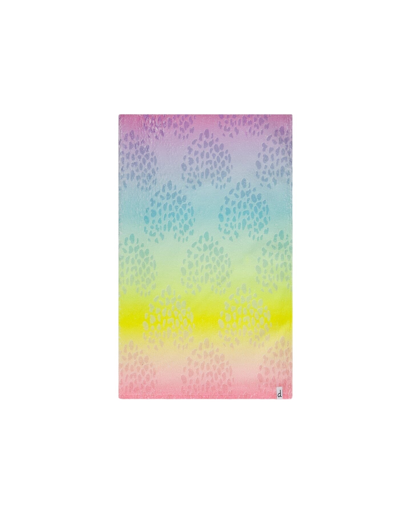 Beach Towel Printed Gradient Rainbow