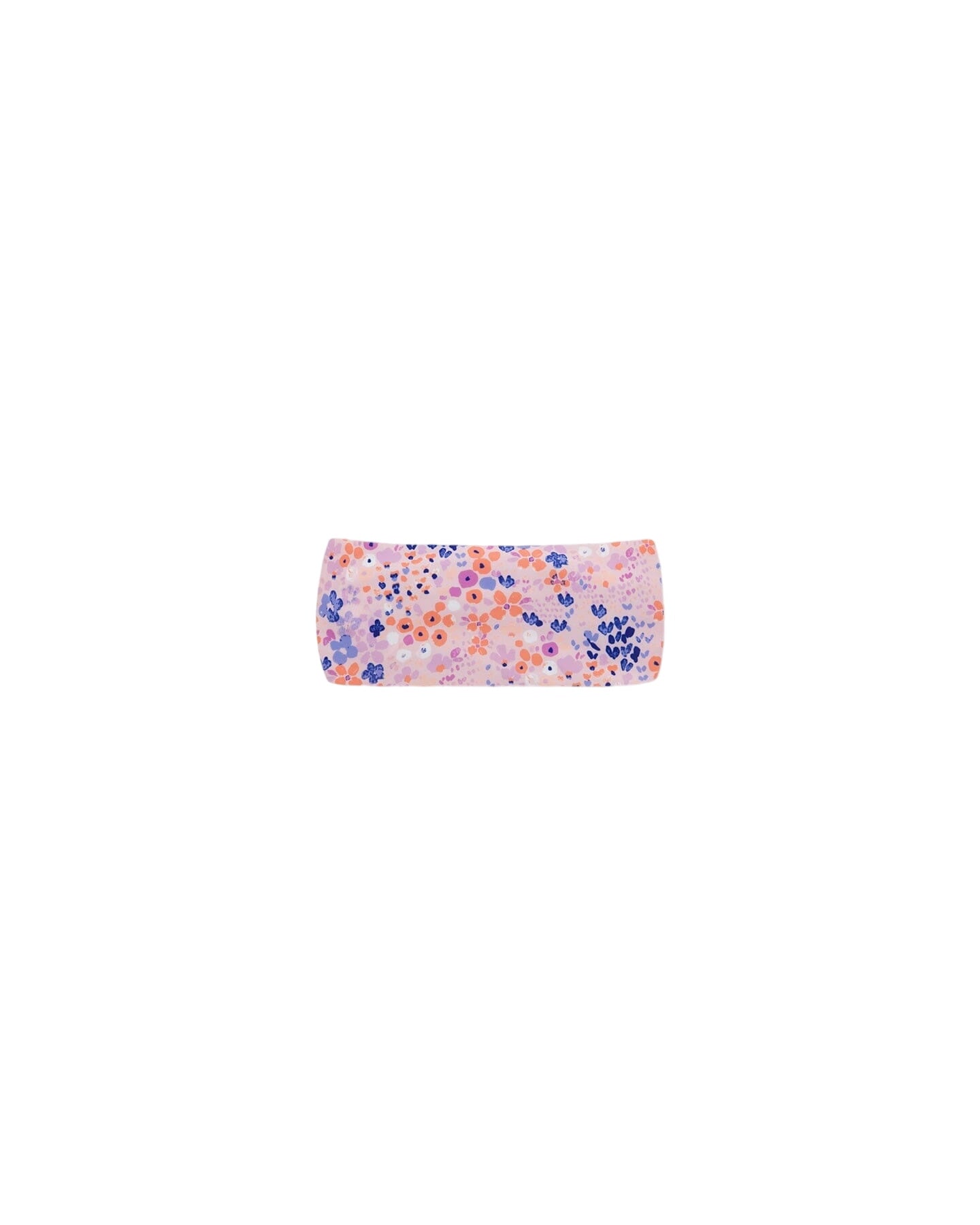 Swimwear Headband Lavender Printed Fields Flowers