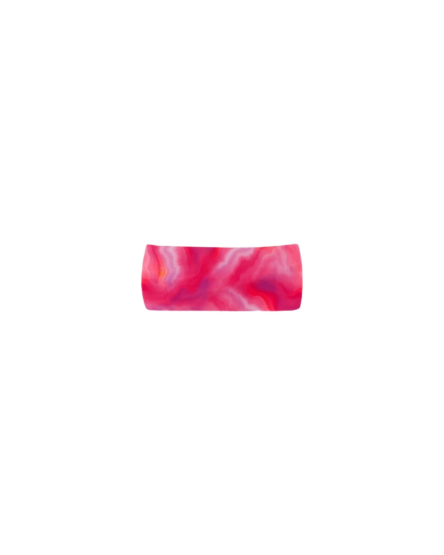 Swimwear Headband Fuchsia Tie Dye