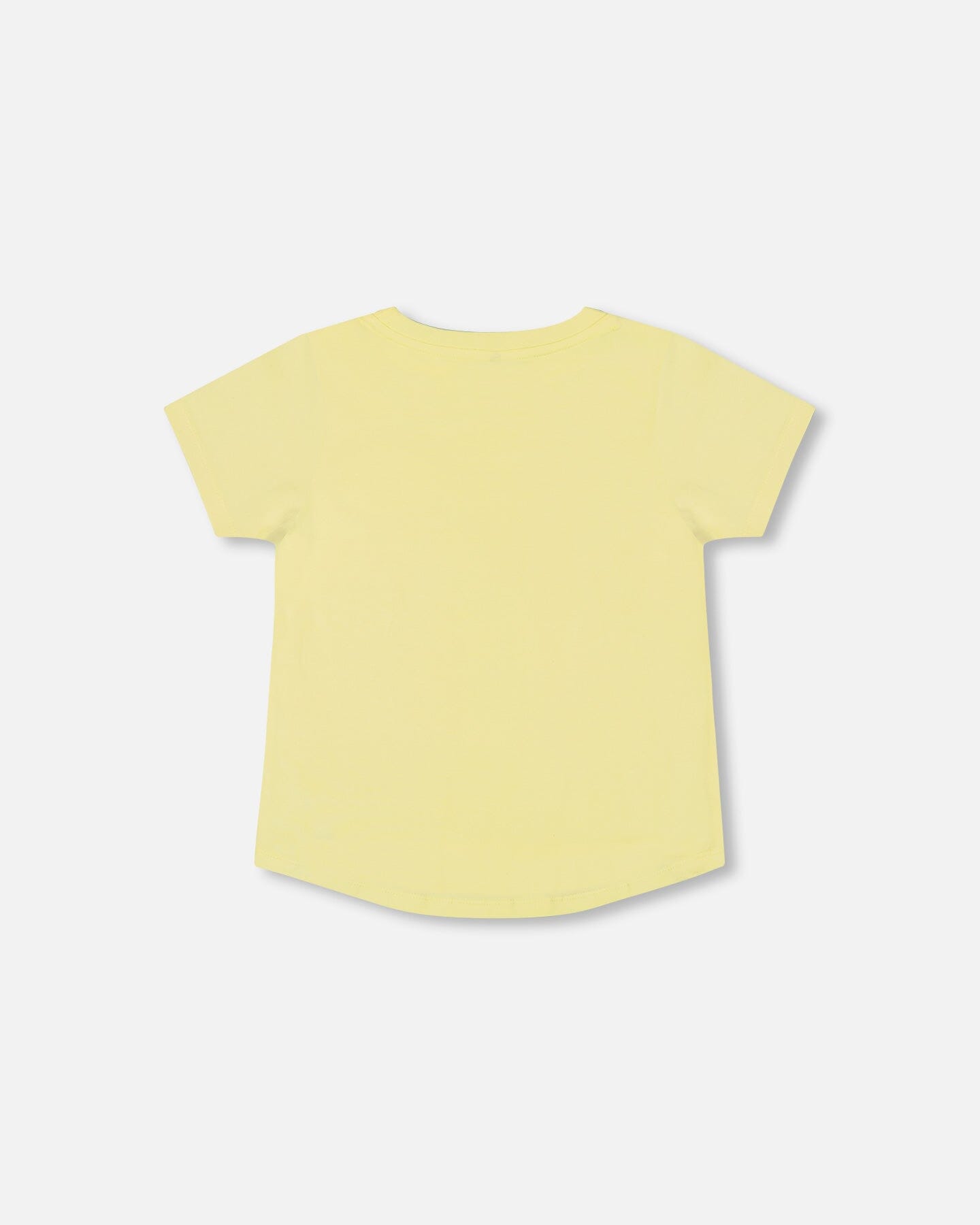 Organic Cotton T-shirt With Print Lime