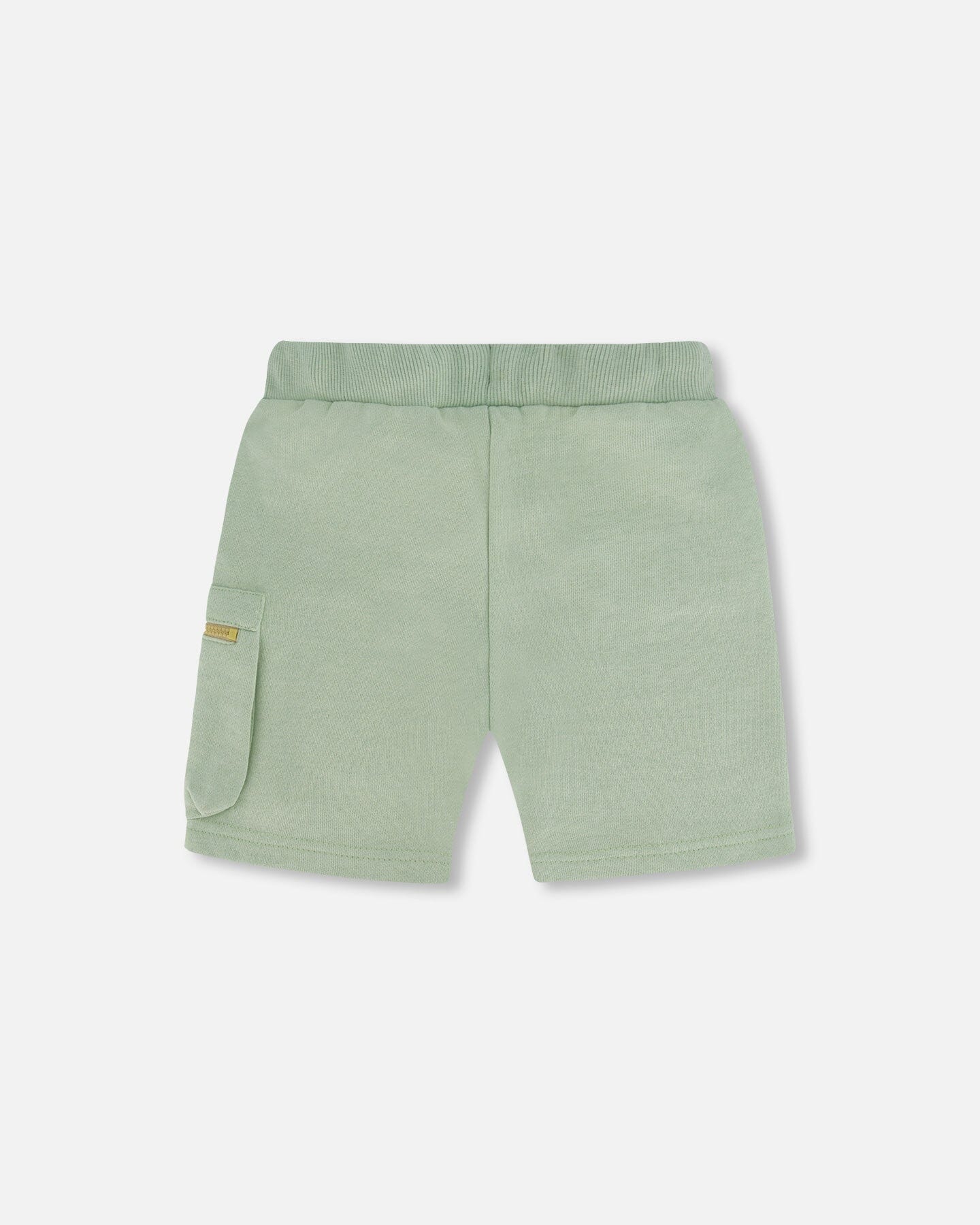 French Terry Short With Zipper Pocket Mint