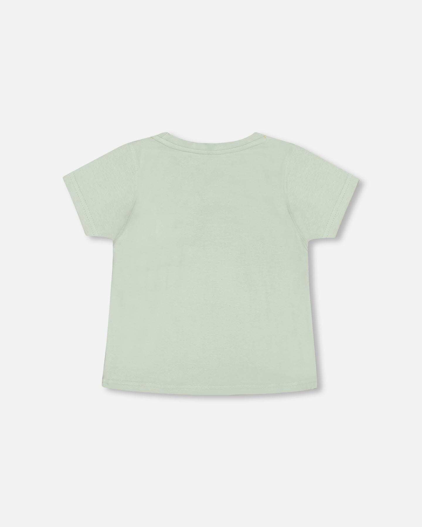 Organic Cotton T-shirt With Print Mint