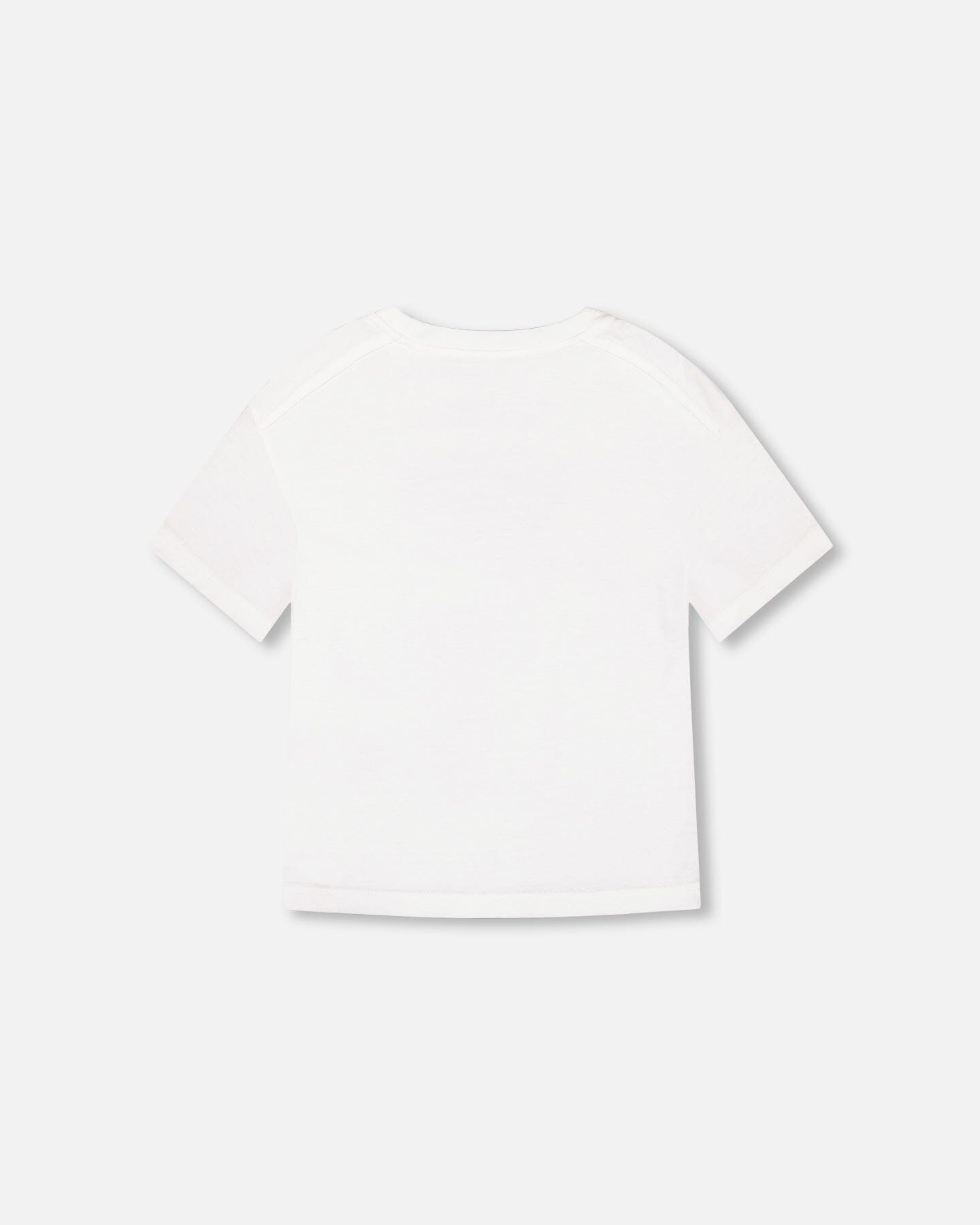 Drop Shoulder T-shirt Off White