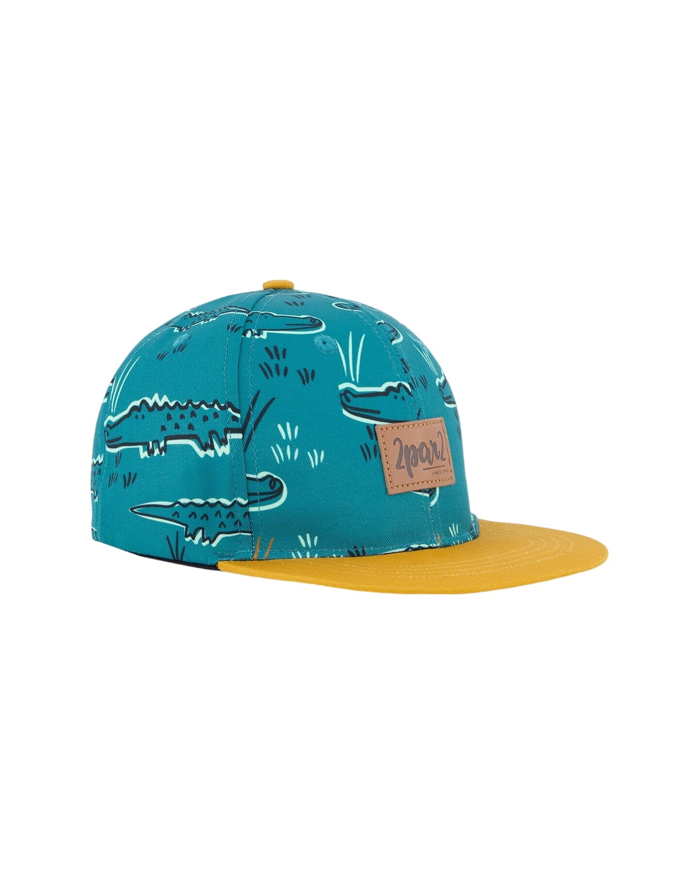 Cap Printed Crocodile Green