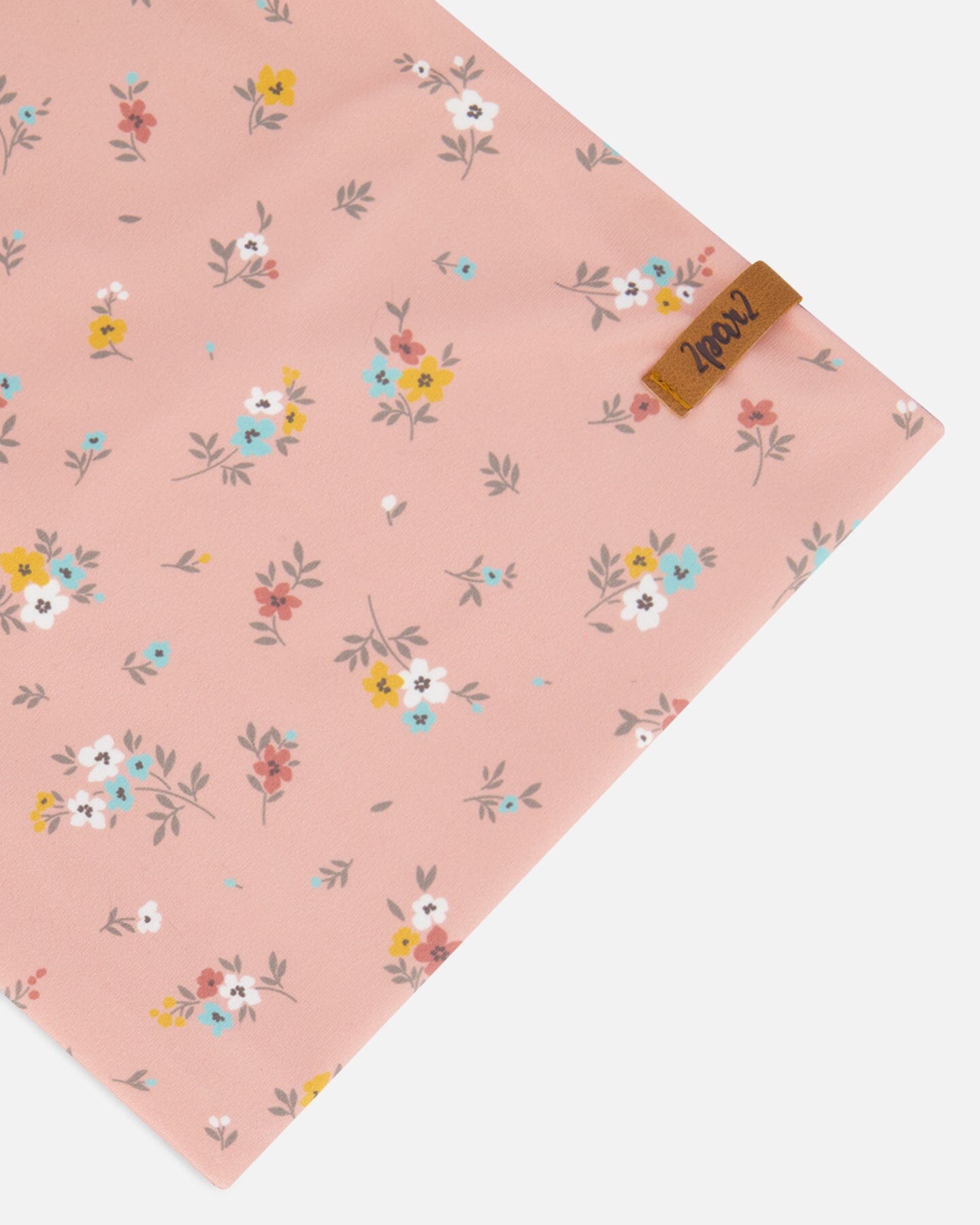 Neck Tube Pink Little Flowers Print