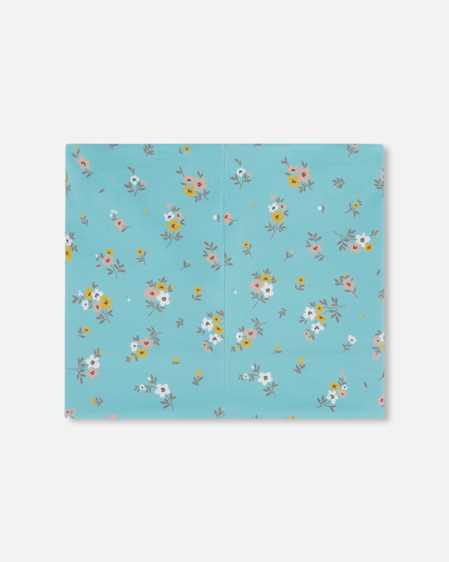 Neck Tube Blue Little Flowers Print