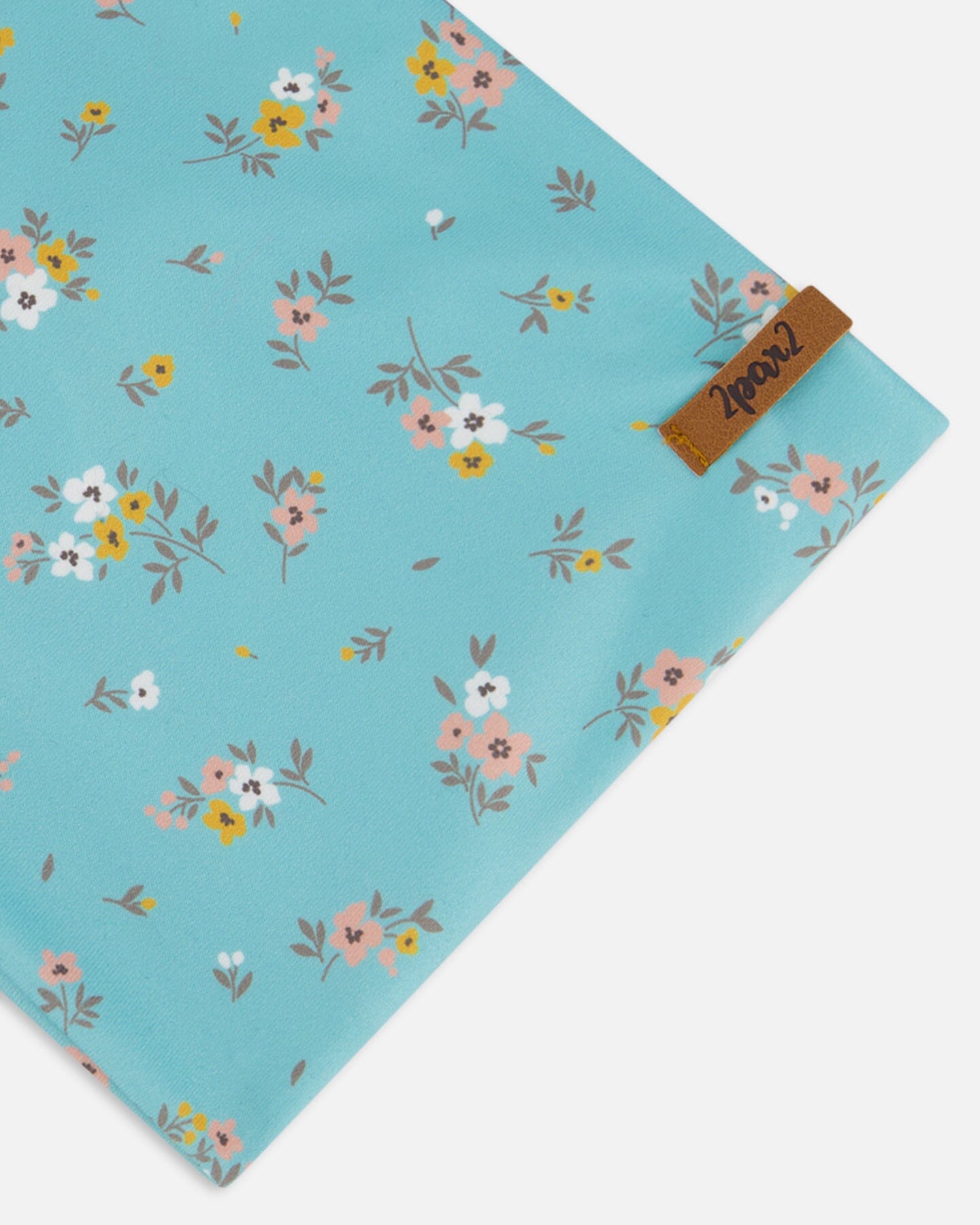 Neck Tube Blue Little Flowers Print