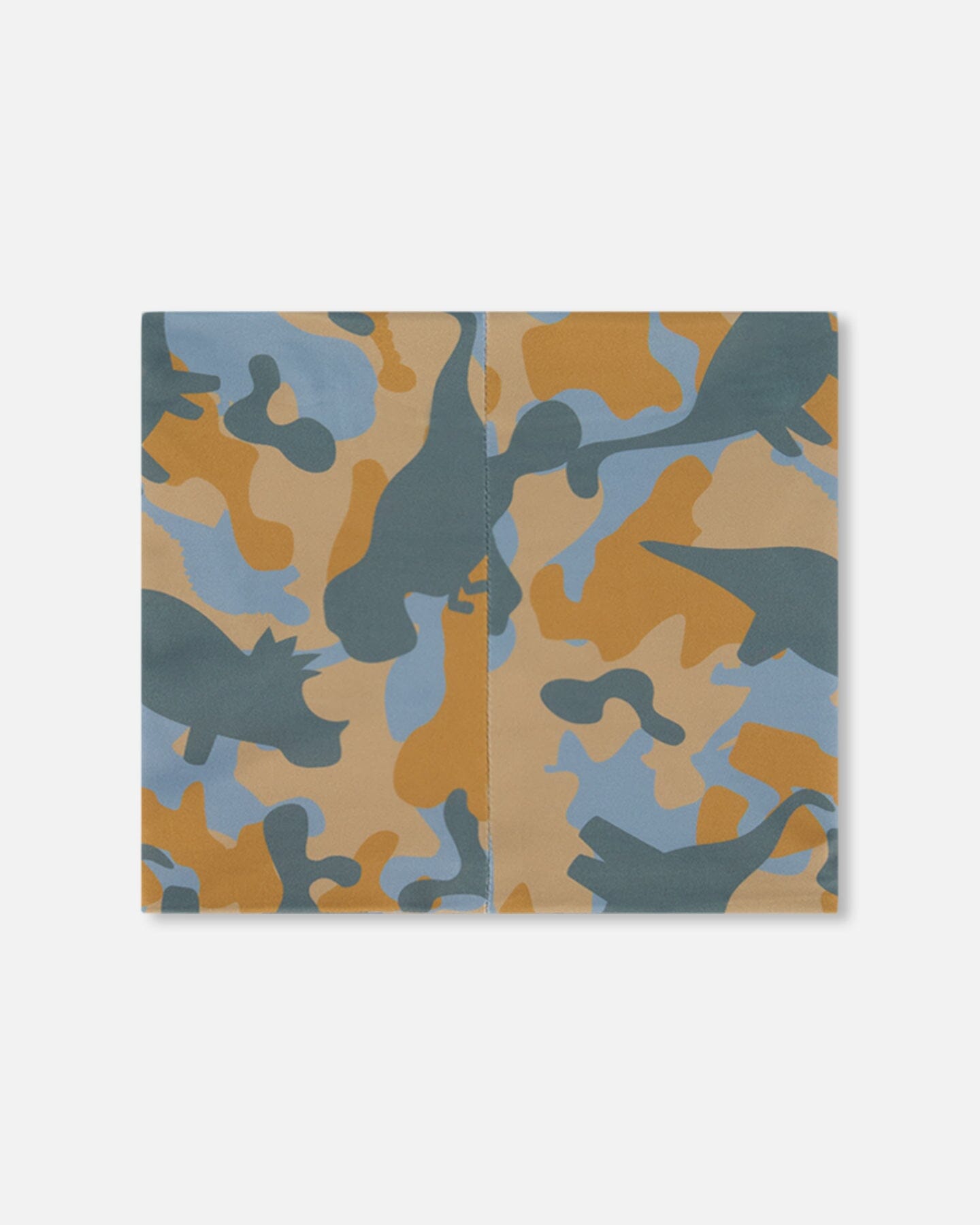 Neck Tube Beige Printed Camo Dinos