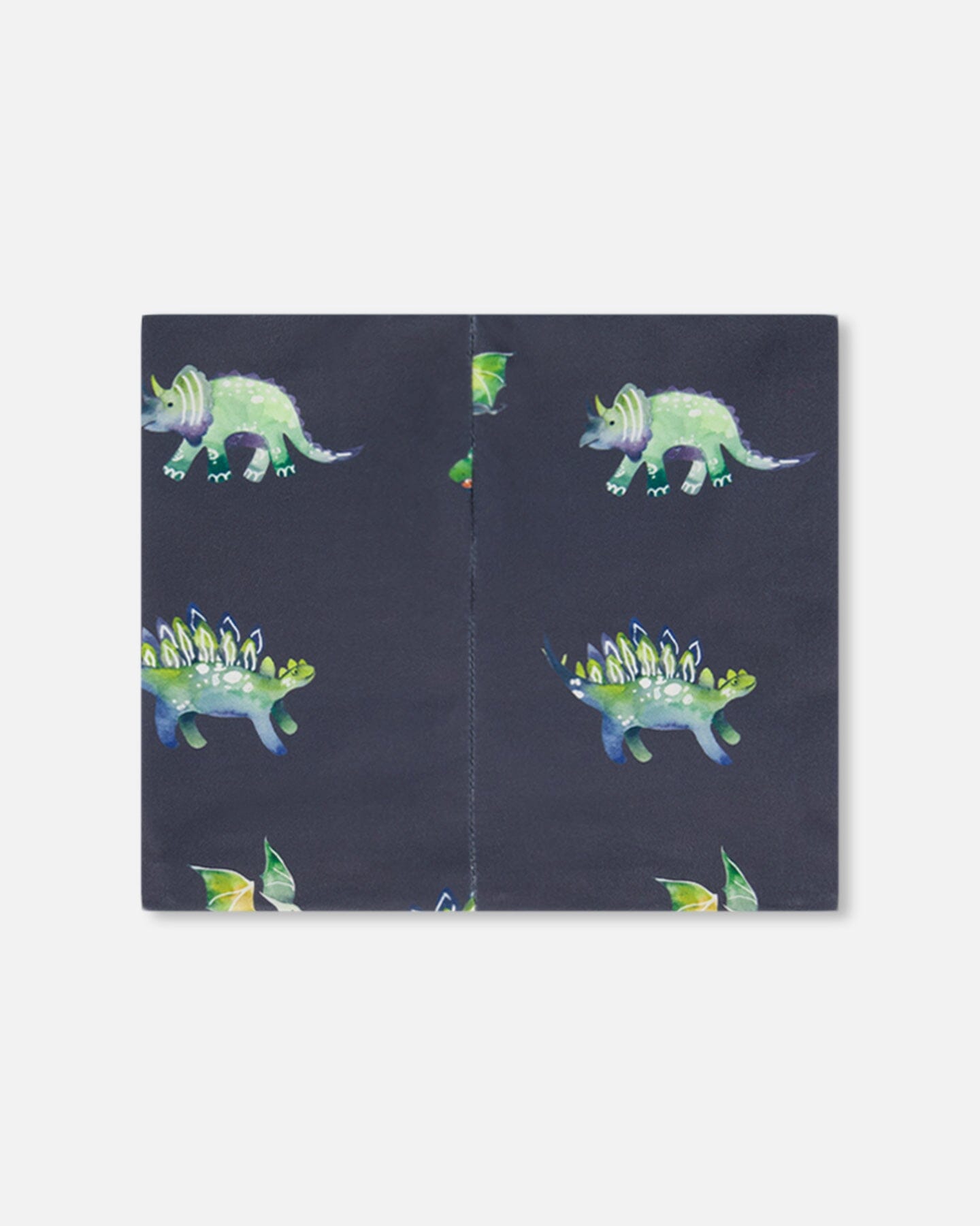 Neck Tube Grey Printed Dinosaurs