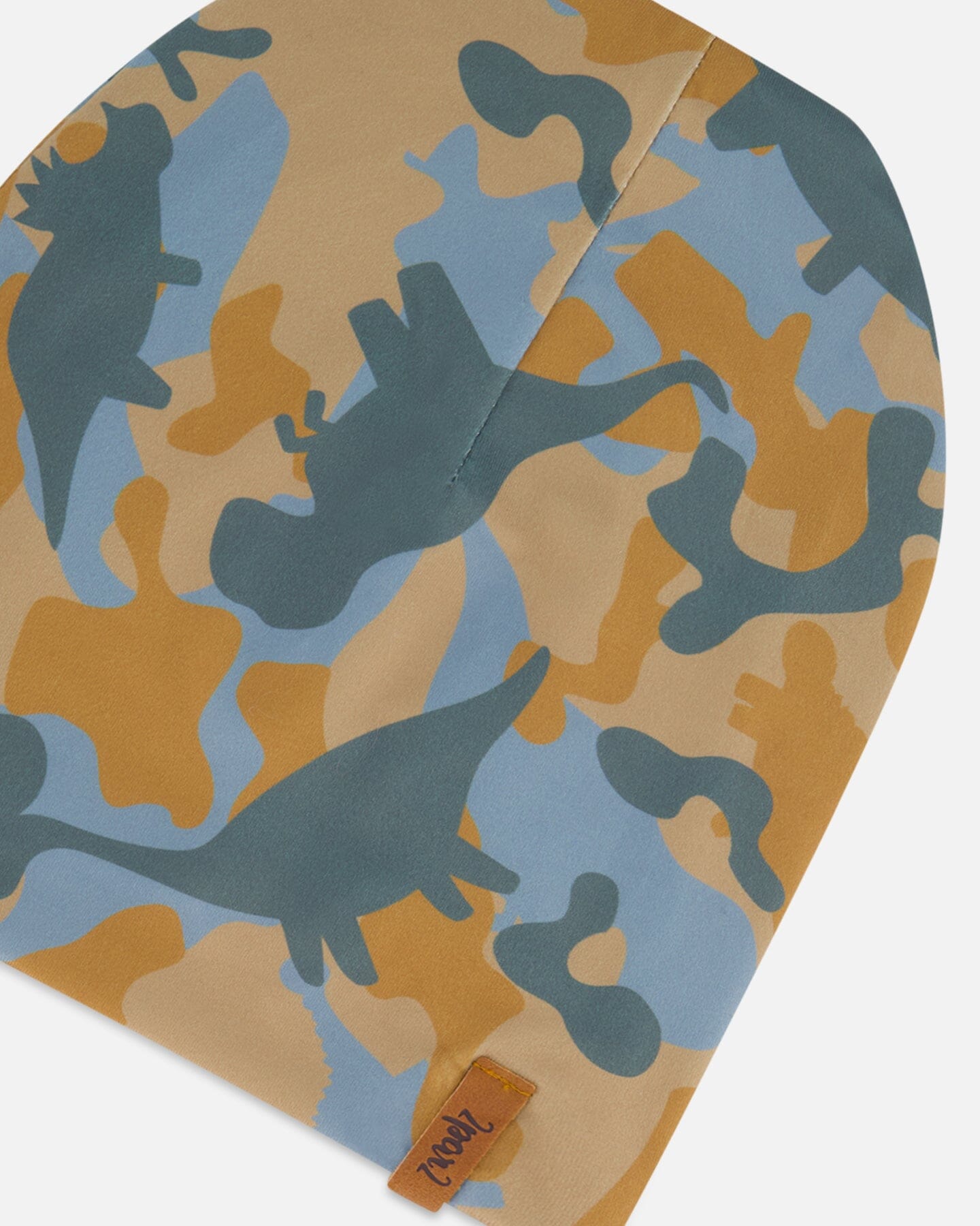 Outdoor Hat Beige Printed Camo Dinos