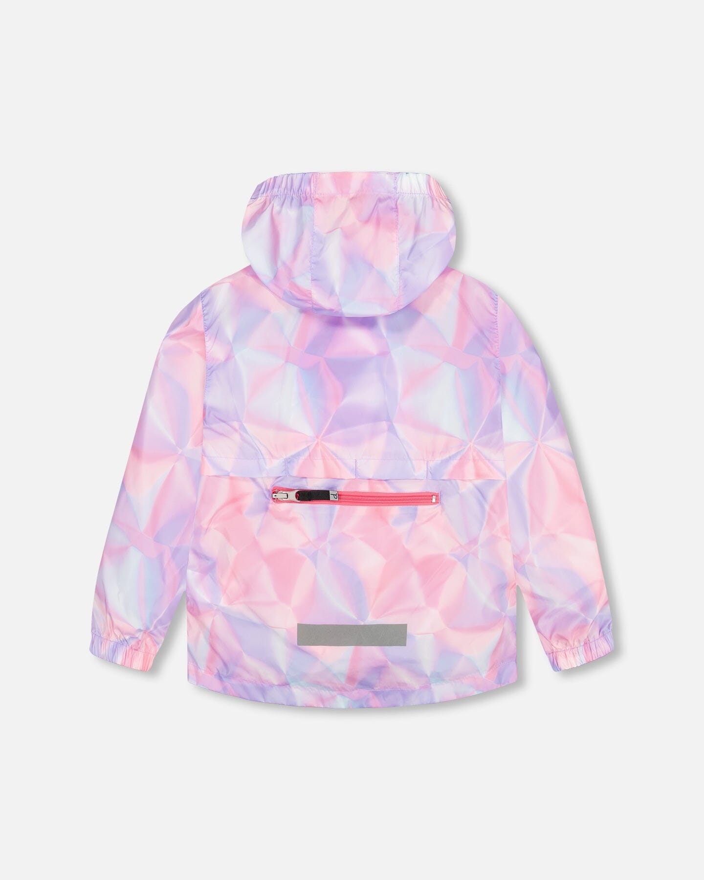 Packable Windbreaker Printed Foil Pastel