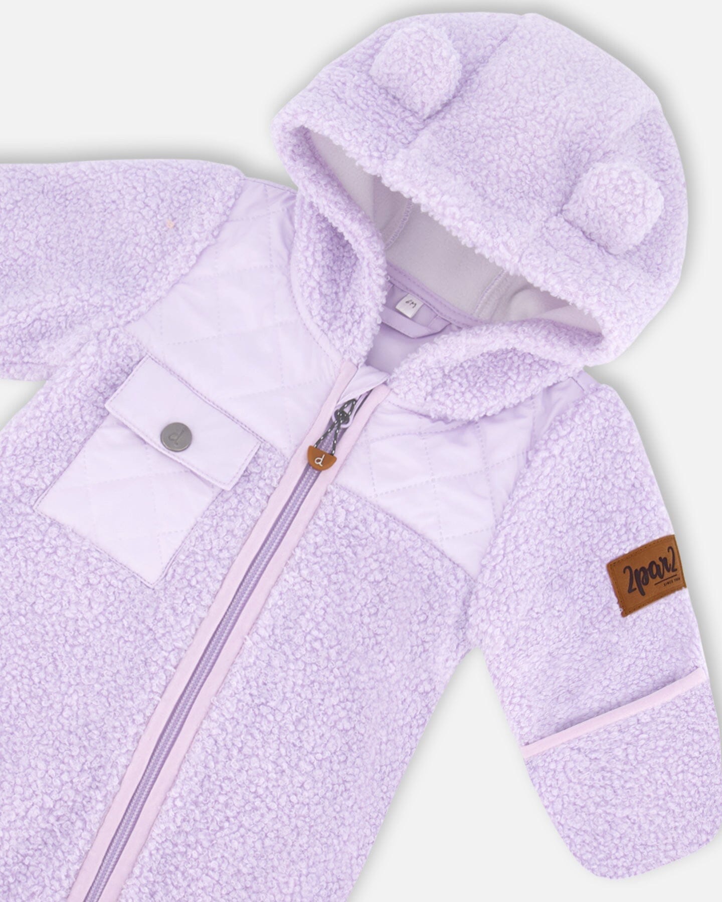 Baby Sherpa One Piece Lavender