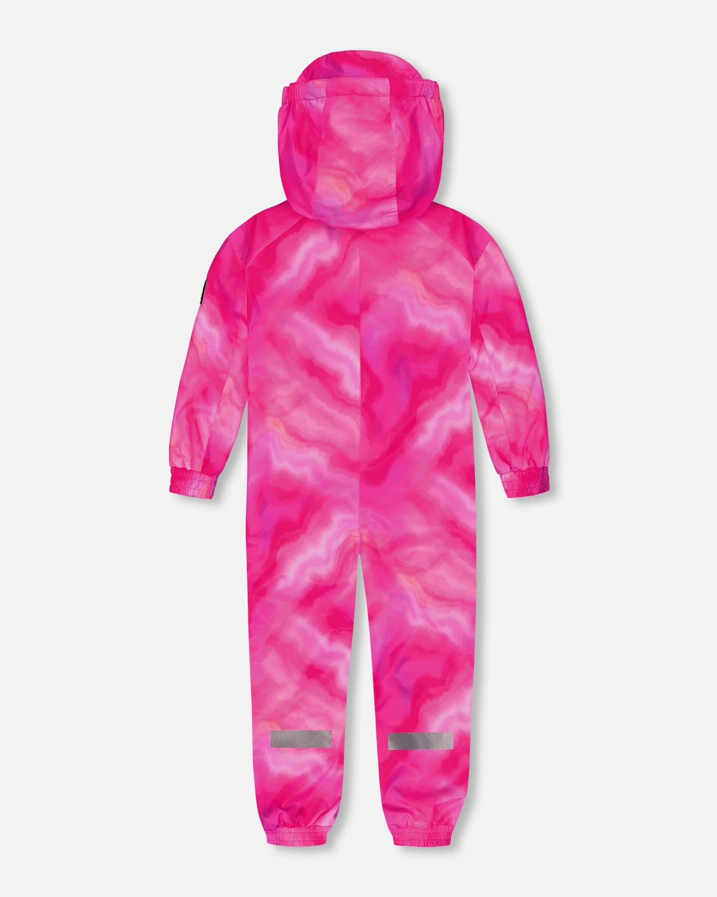 One Piece Outerwear Suit Printed Fuchsia Marble