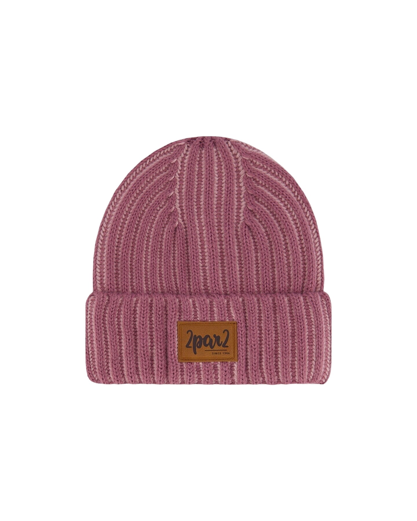 Solid Knit Hat Mauve