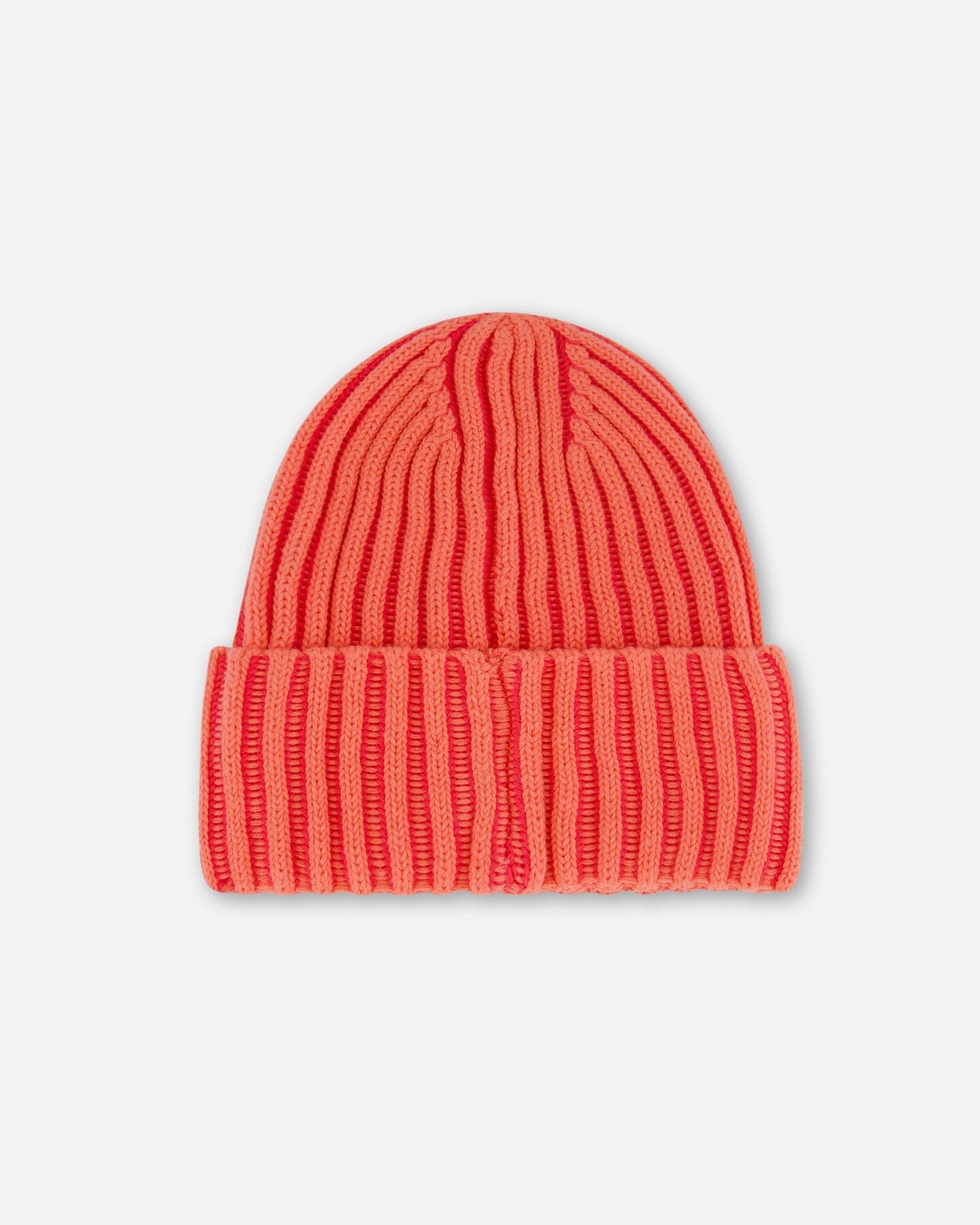 Solid Knit Hat Coral