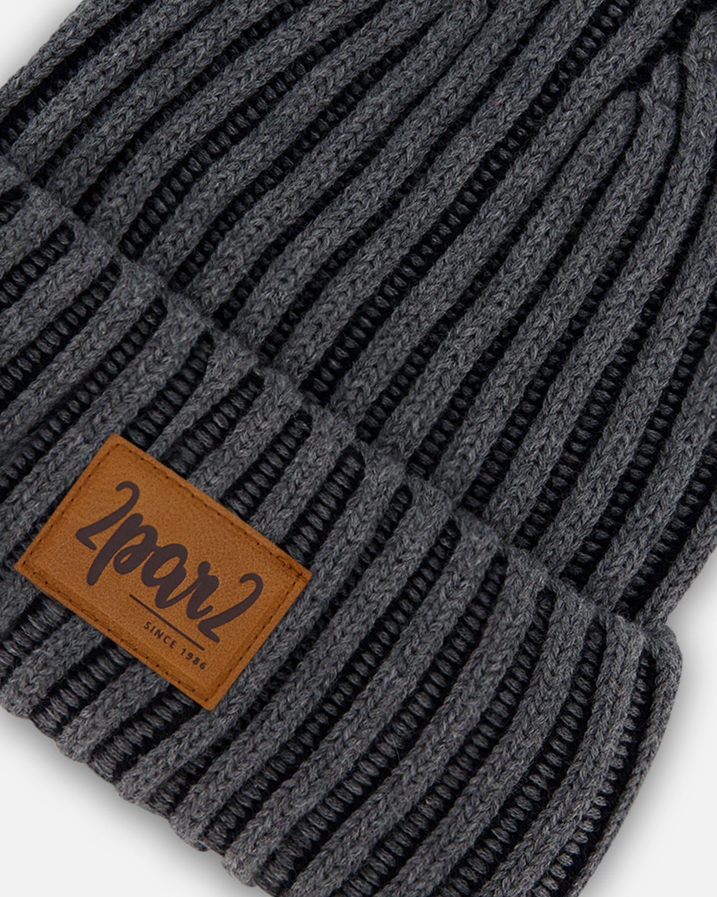 Solid Knit Hat Black