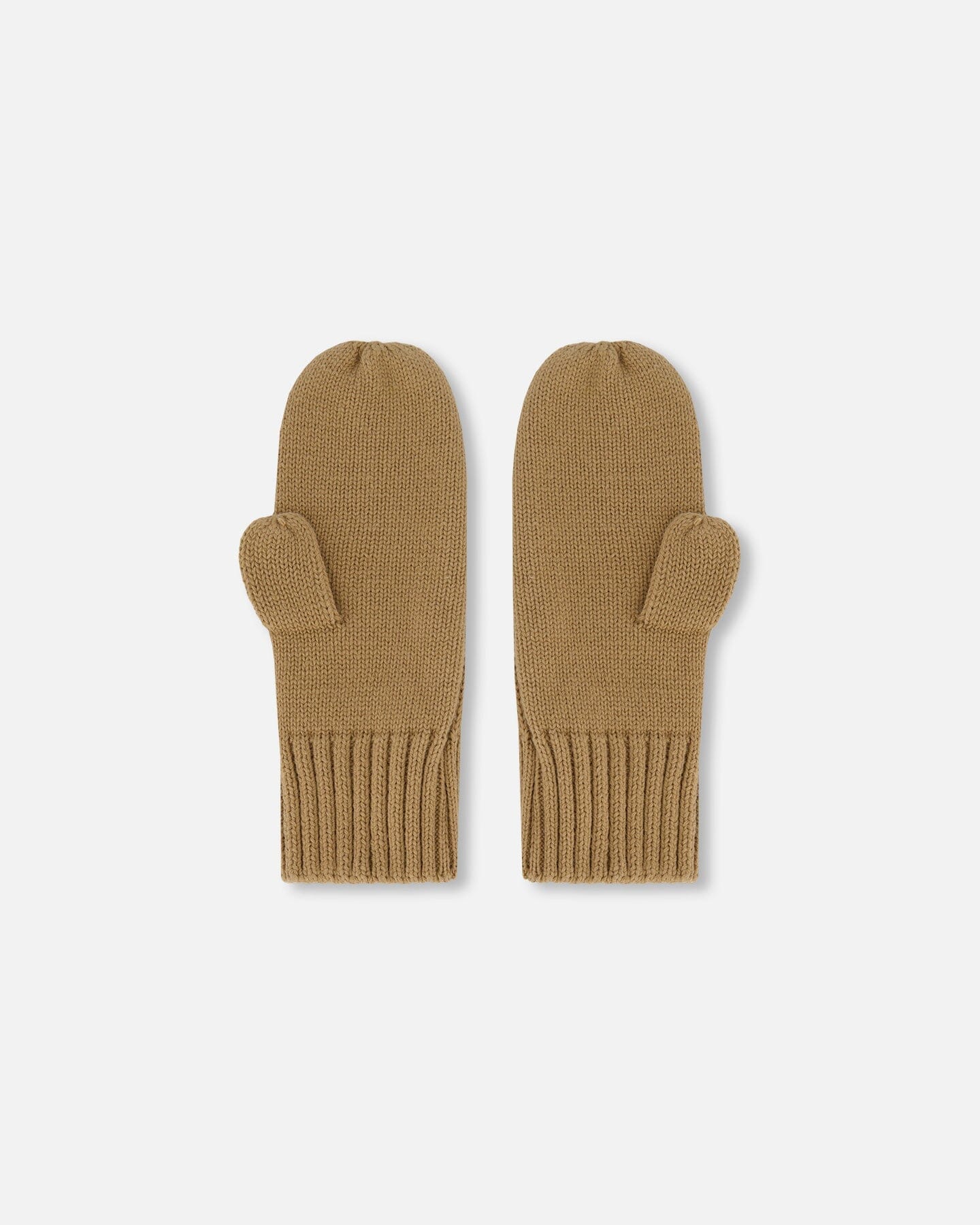 Knit Mittens Pacane Beige