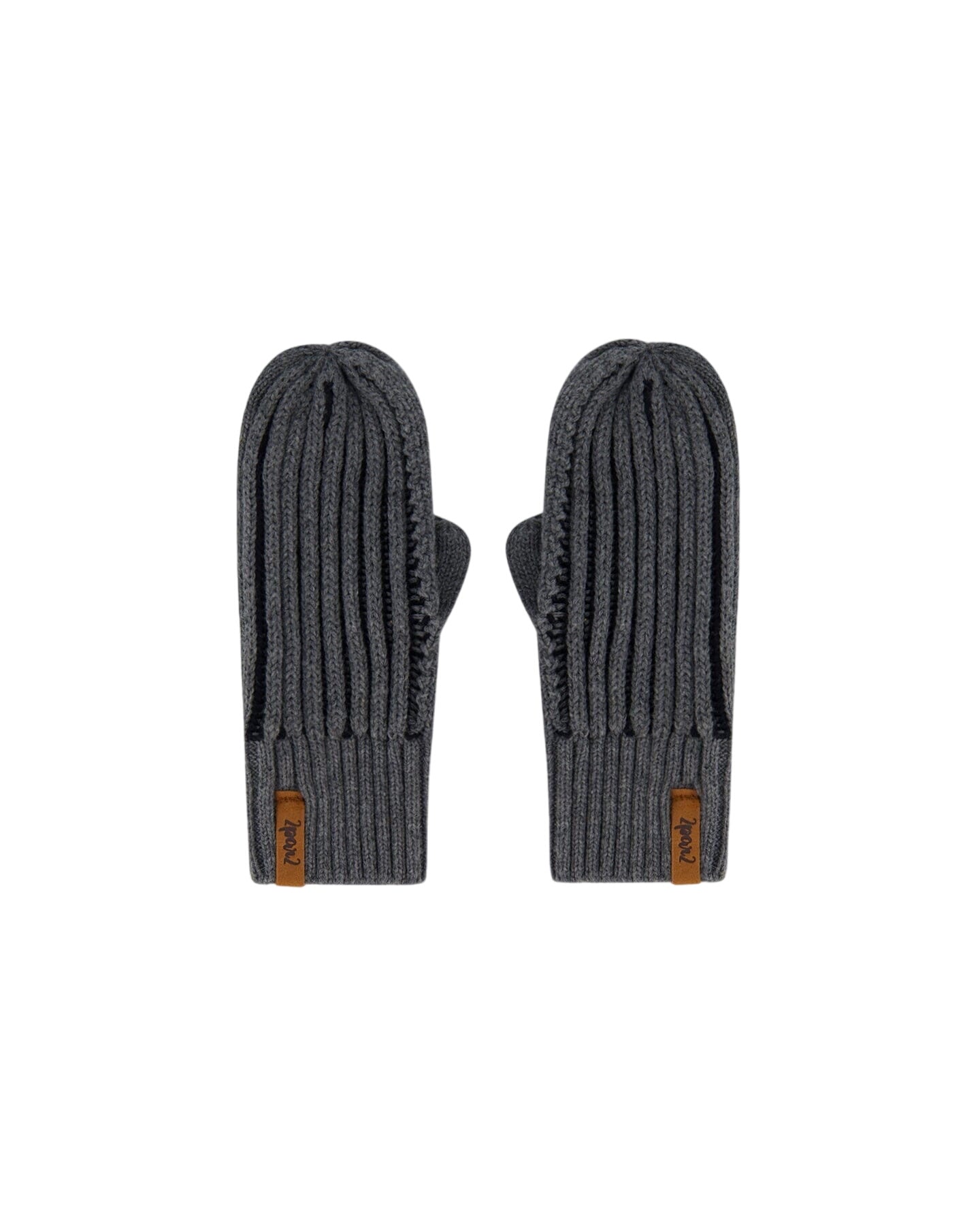 Knit Mittens Black